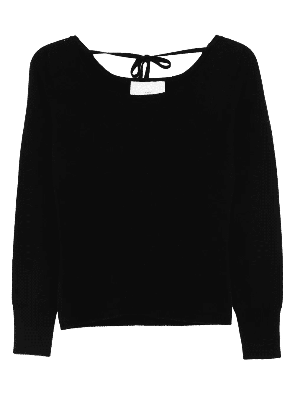 tie-detail knitwear - Image 1