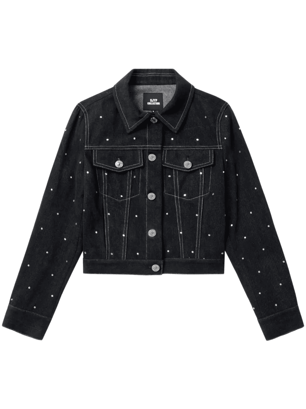 rhinestone-embellished jacket - Image 1