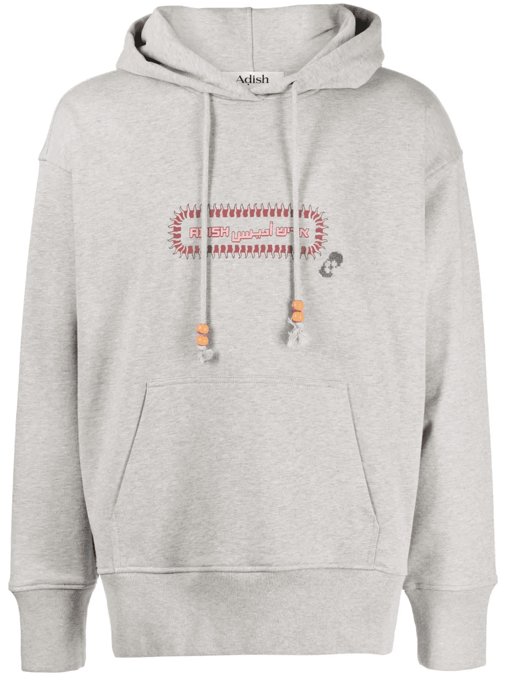 Alkhws logo-print cotton hoodie - Image 1