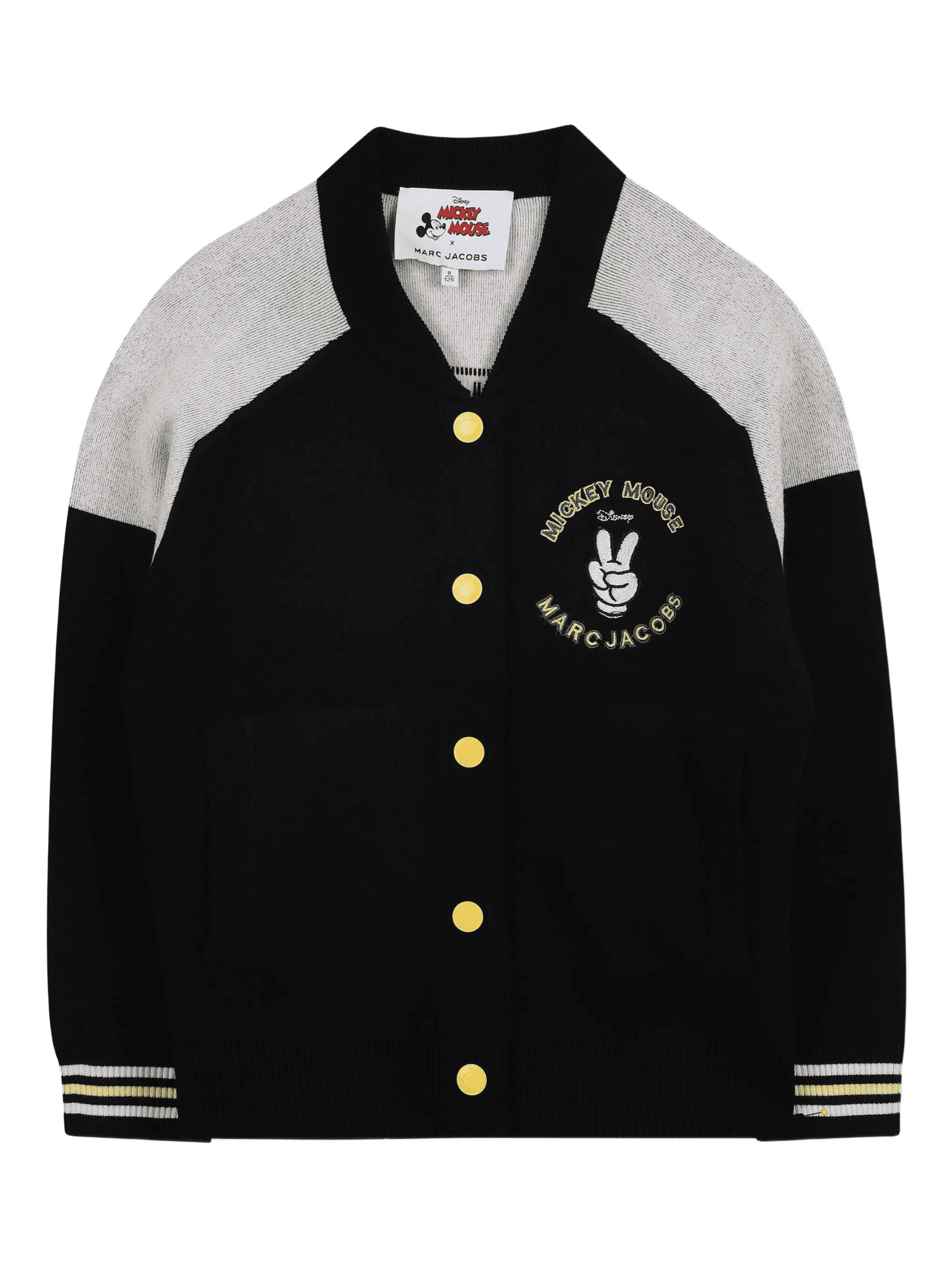 embroidered-design cardigan - Image 1