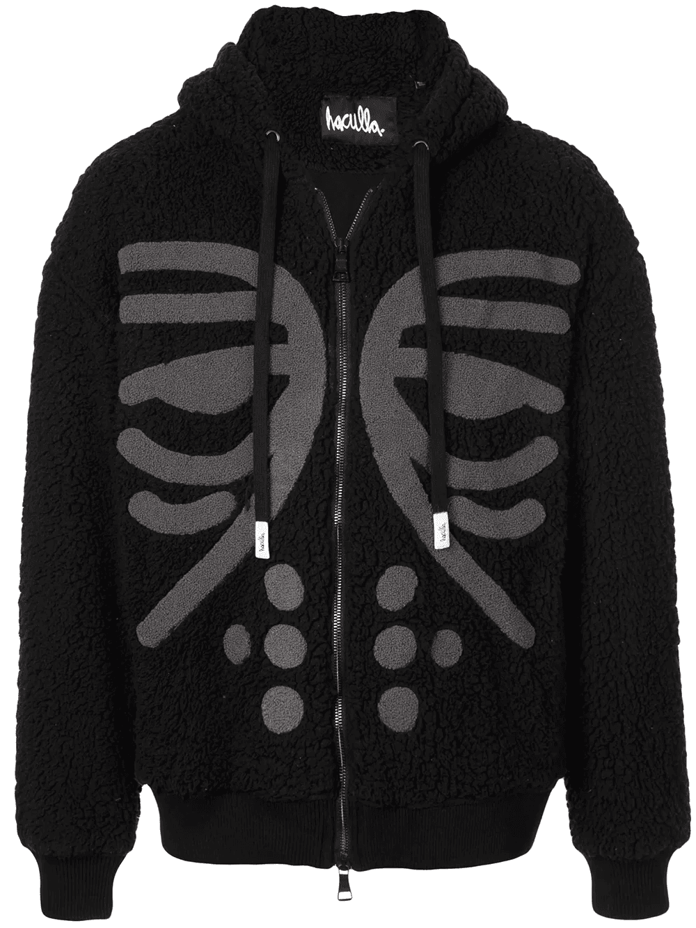 Masked zipped hoodie - Image 1