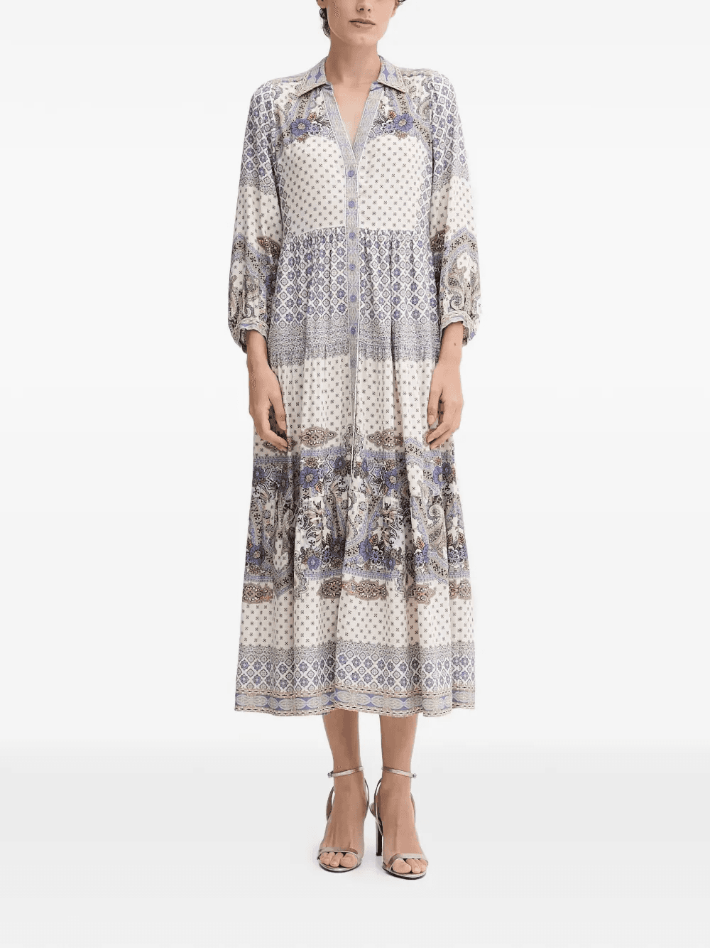 Zora floral maxi dress - Image 1