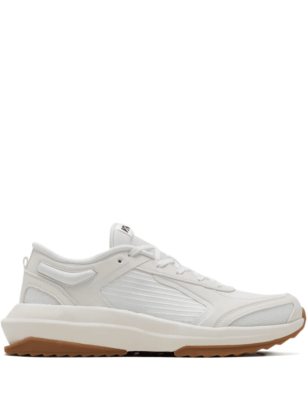 Jogger textured lace-up sneakers - Image 1
