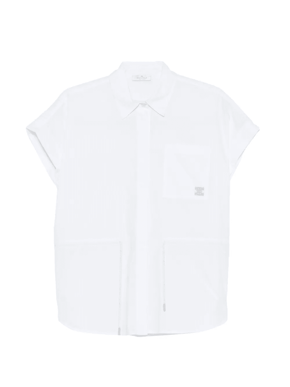 drawstring pocket shirt - Image 1