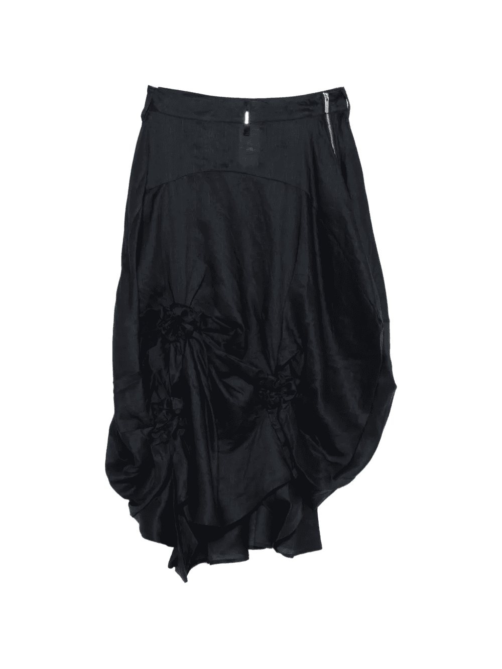 zip-up midi skirt - Image 1