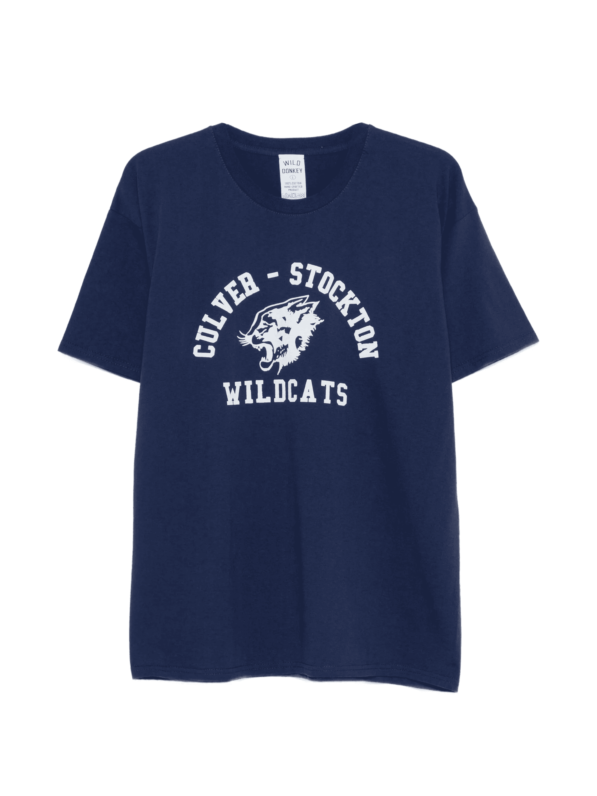 animal-print crew-neck T-shirt - Image 1