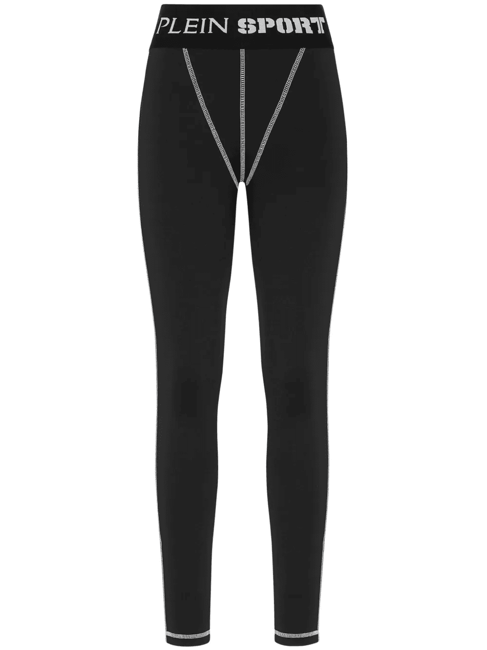 logo-waistband performance leggings - Image 1
