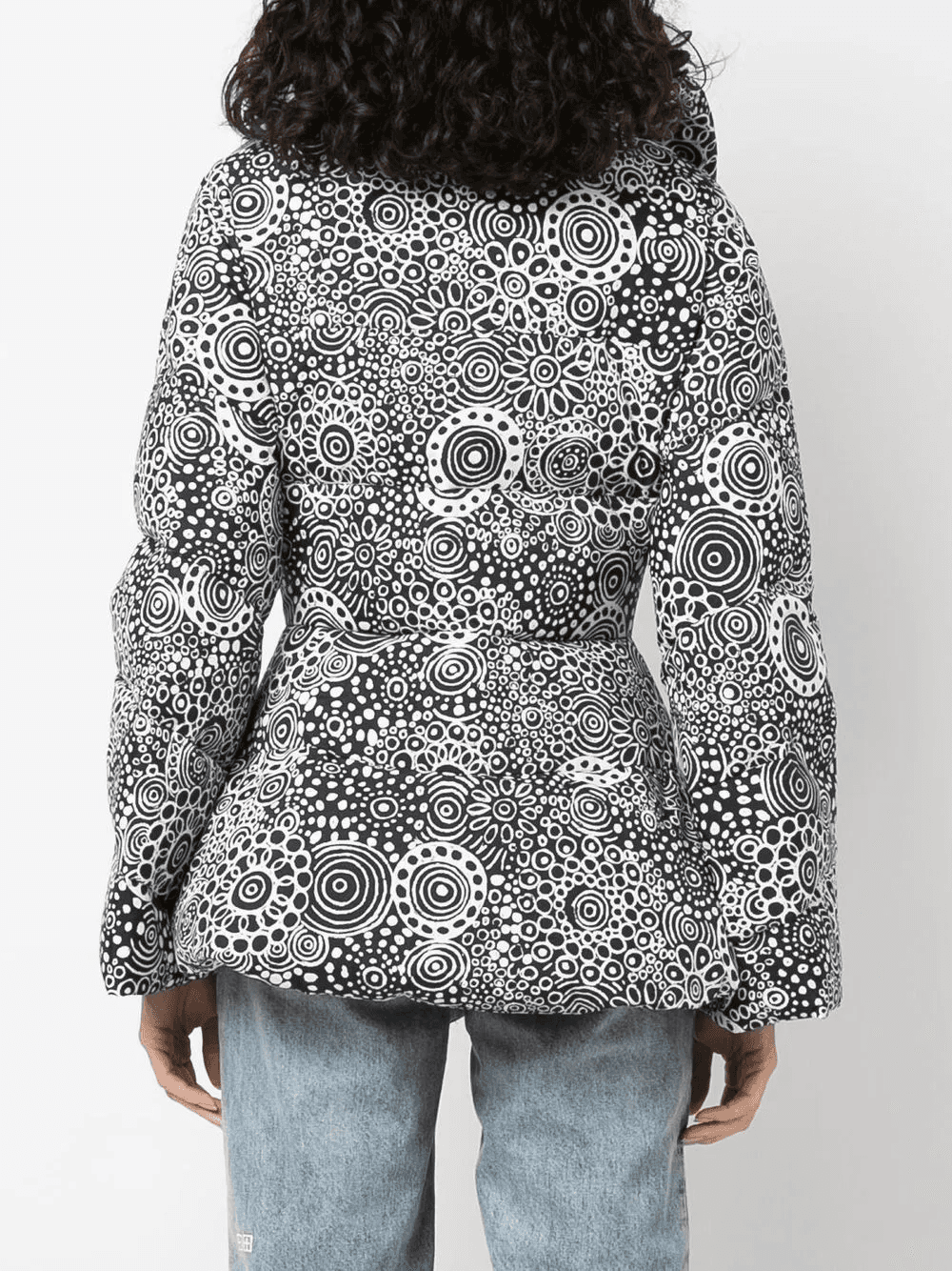 paisley-print puffer jacket — Image 3