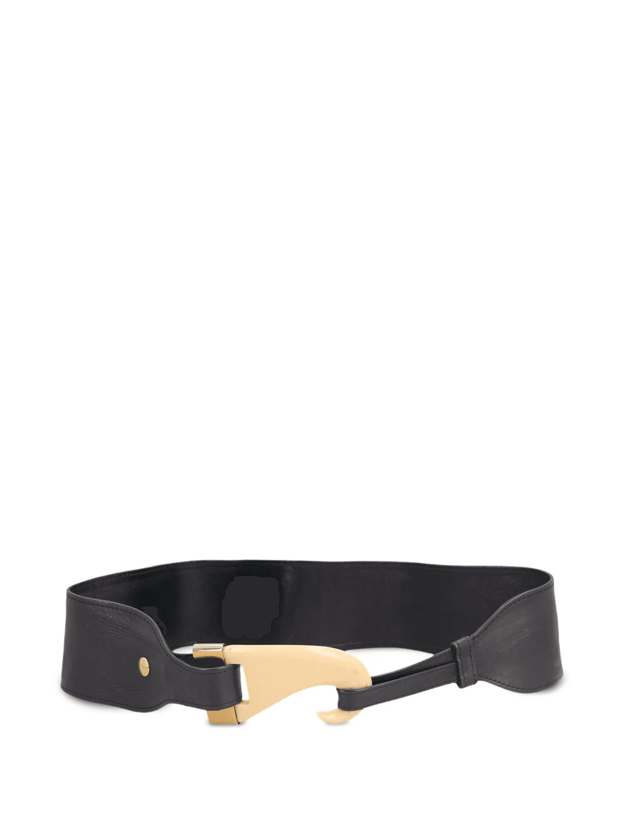 Horn leather belt - Image 1