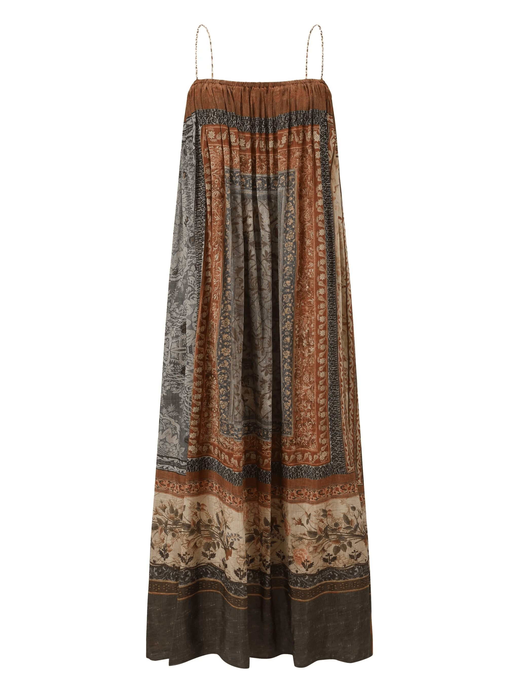 pleated midi dress - Image 1