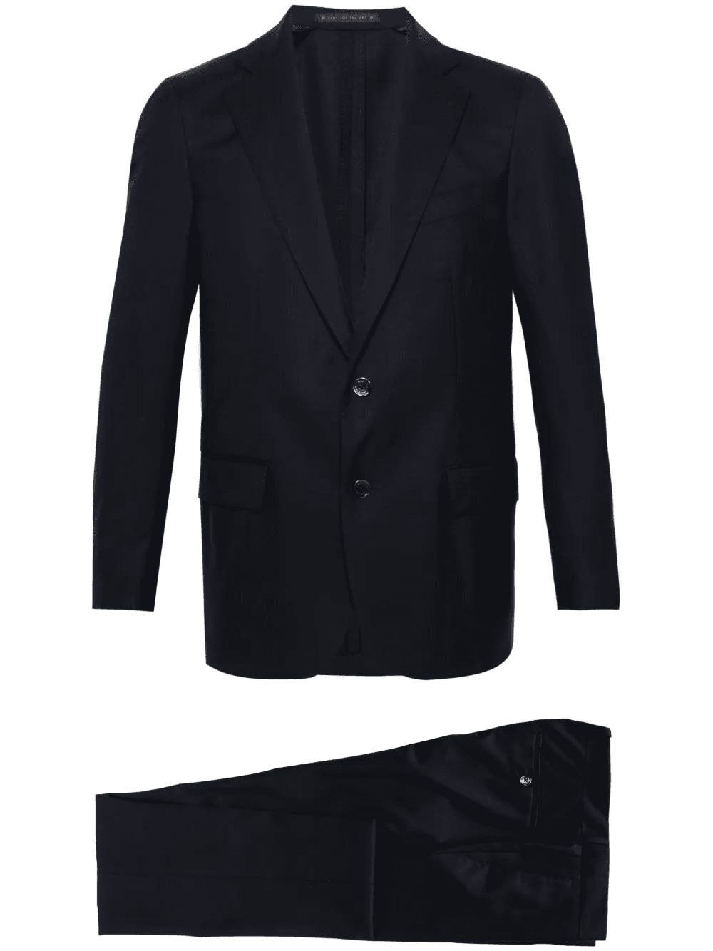 virgin-wool twill suit - Image 1