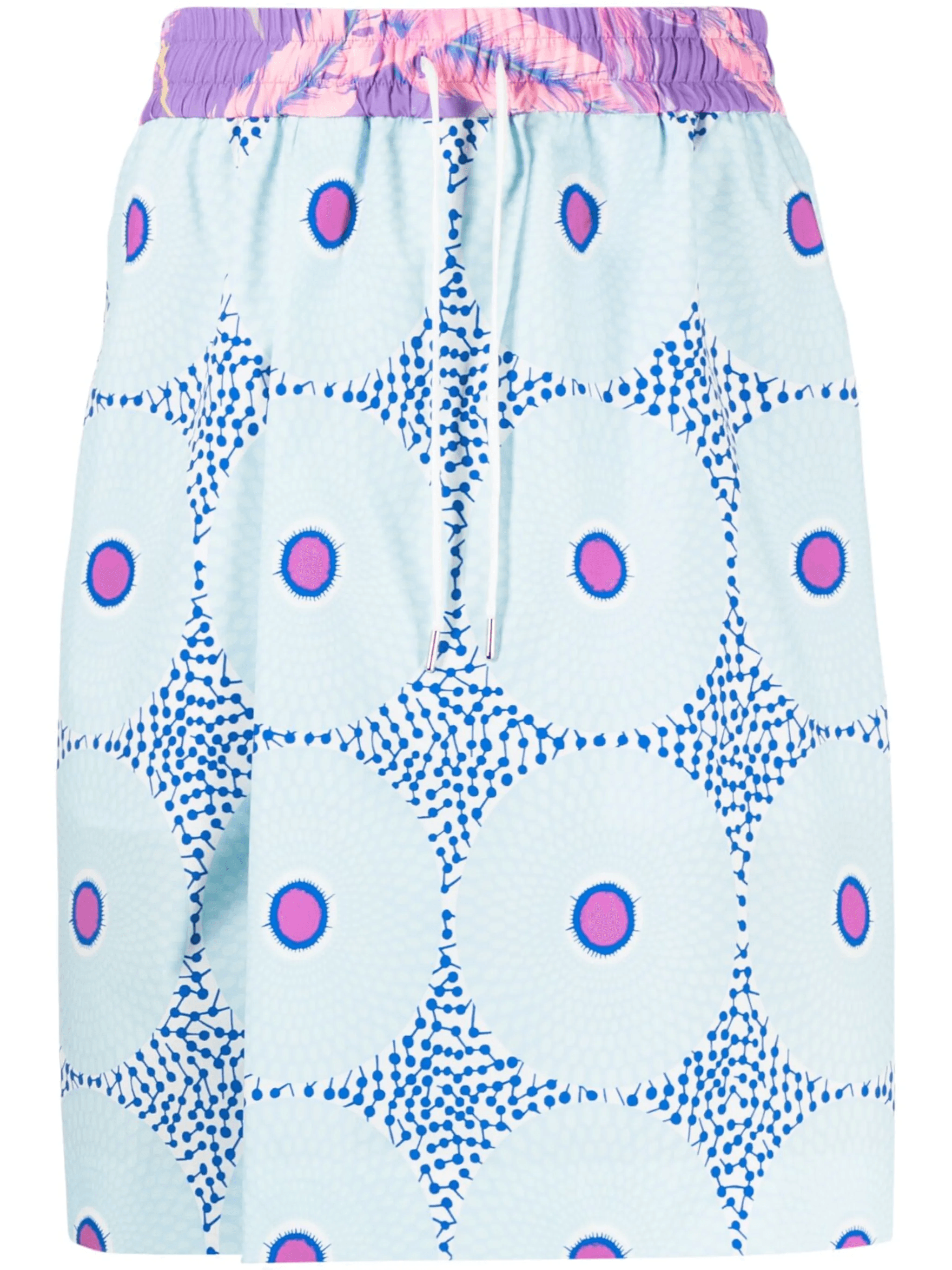 graphic-print drawstring shorts - Image 1