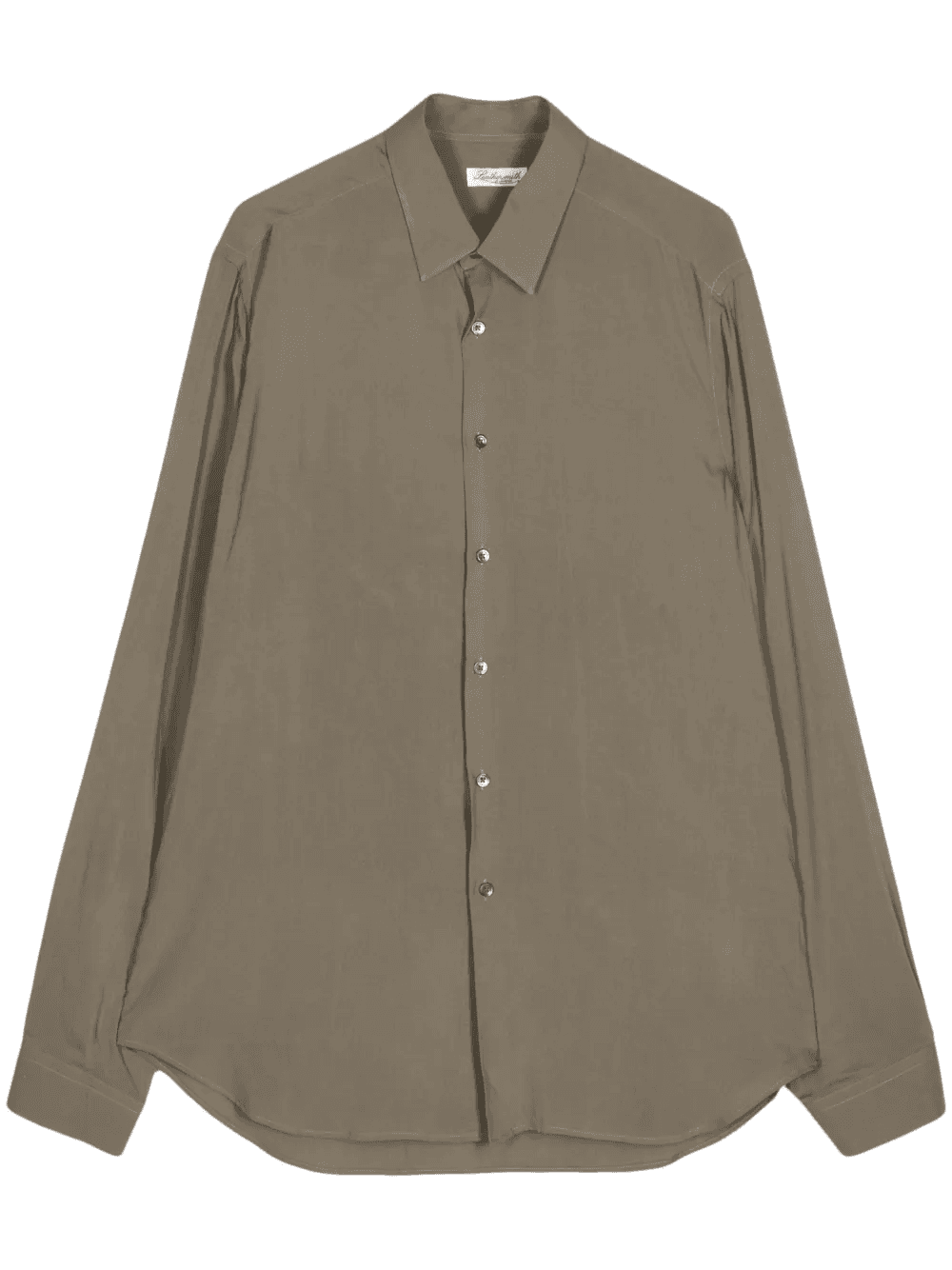 classic-collar cotton shirt - Image 1