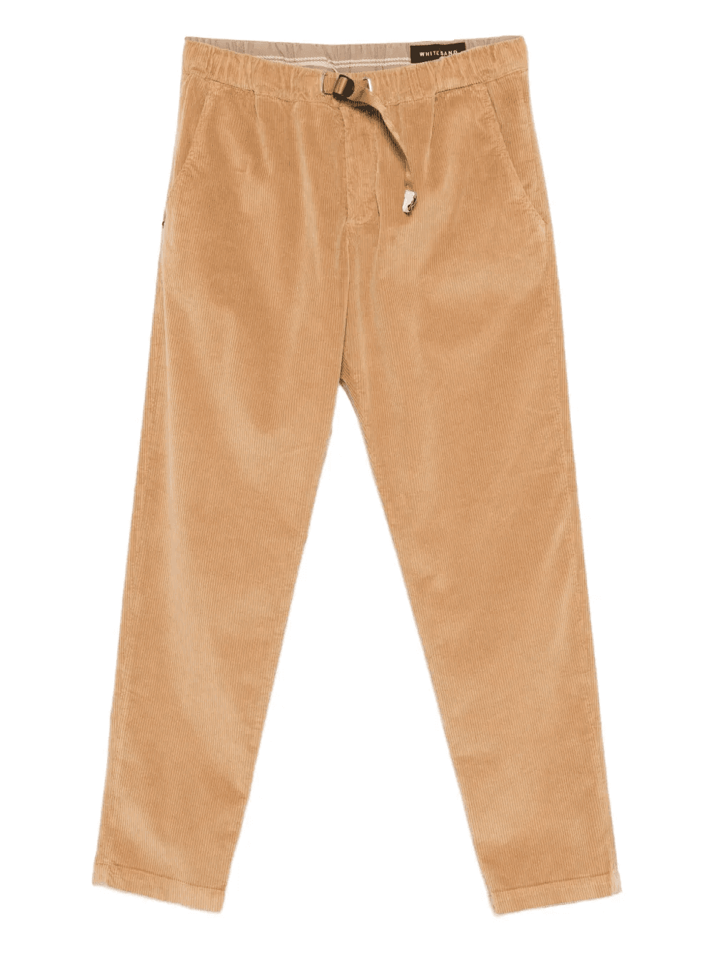 corduroy drawstring-waist trousers - Image 1