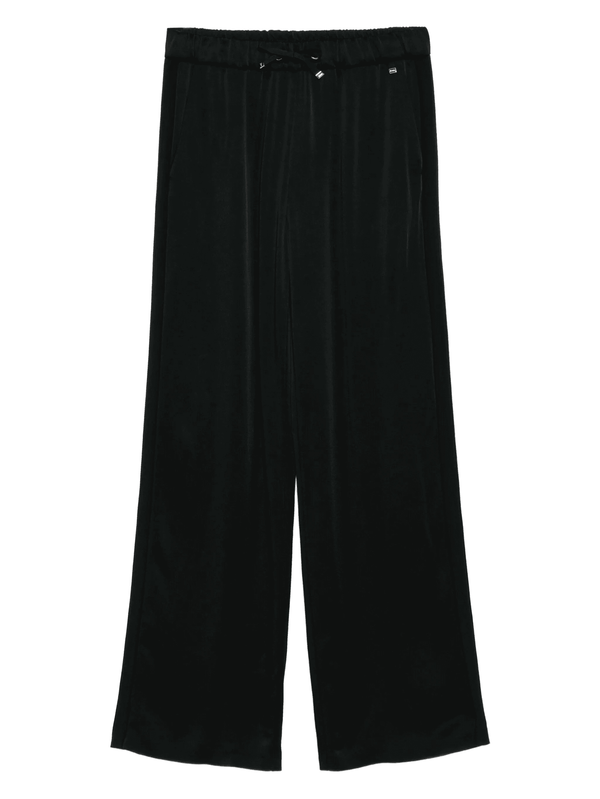 satin drawstring trousers - Image 1