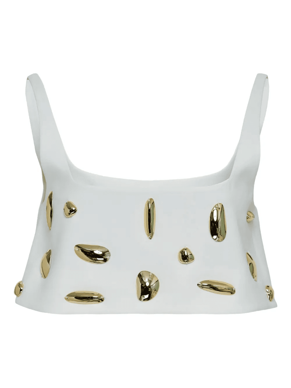Lya embellished scoop-neck top - Image 1