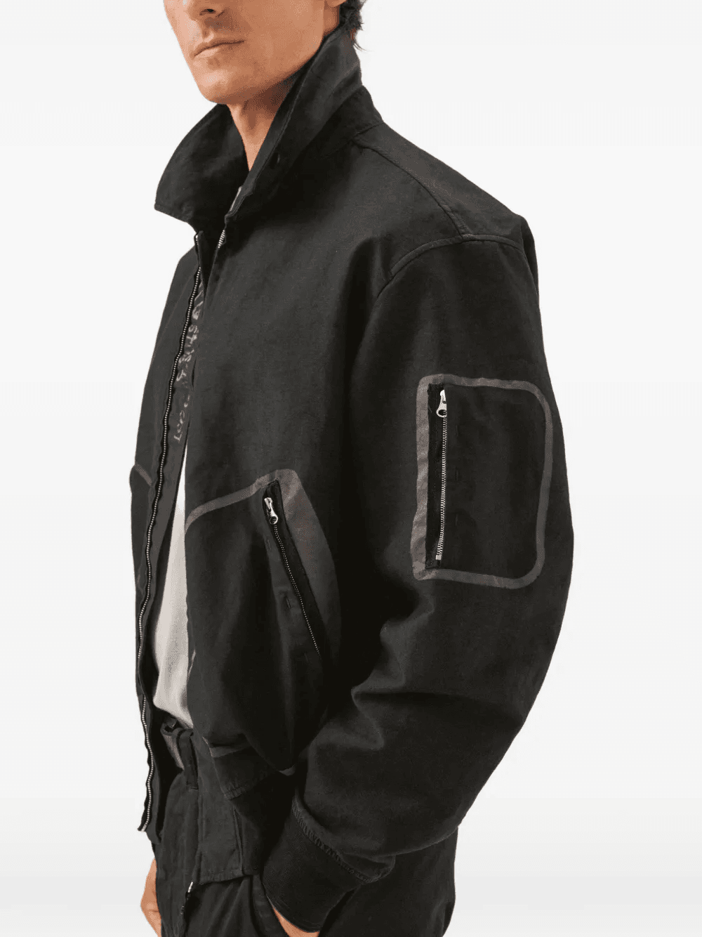 zip pockets jacket - Image 1