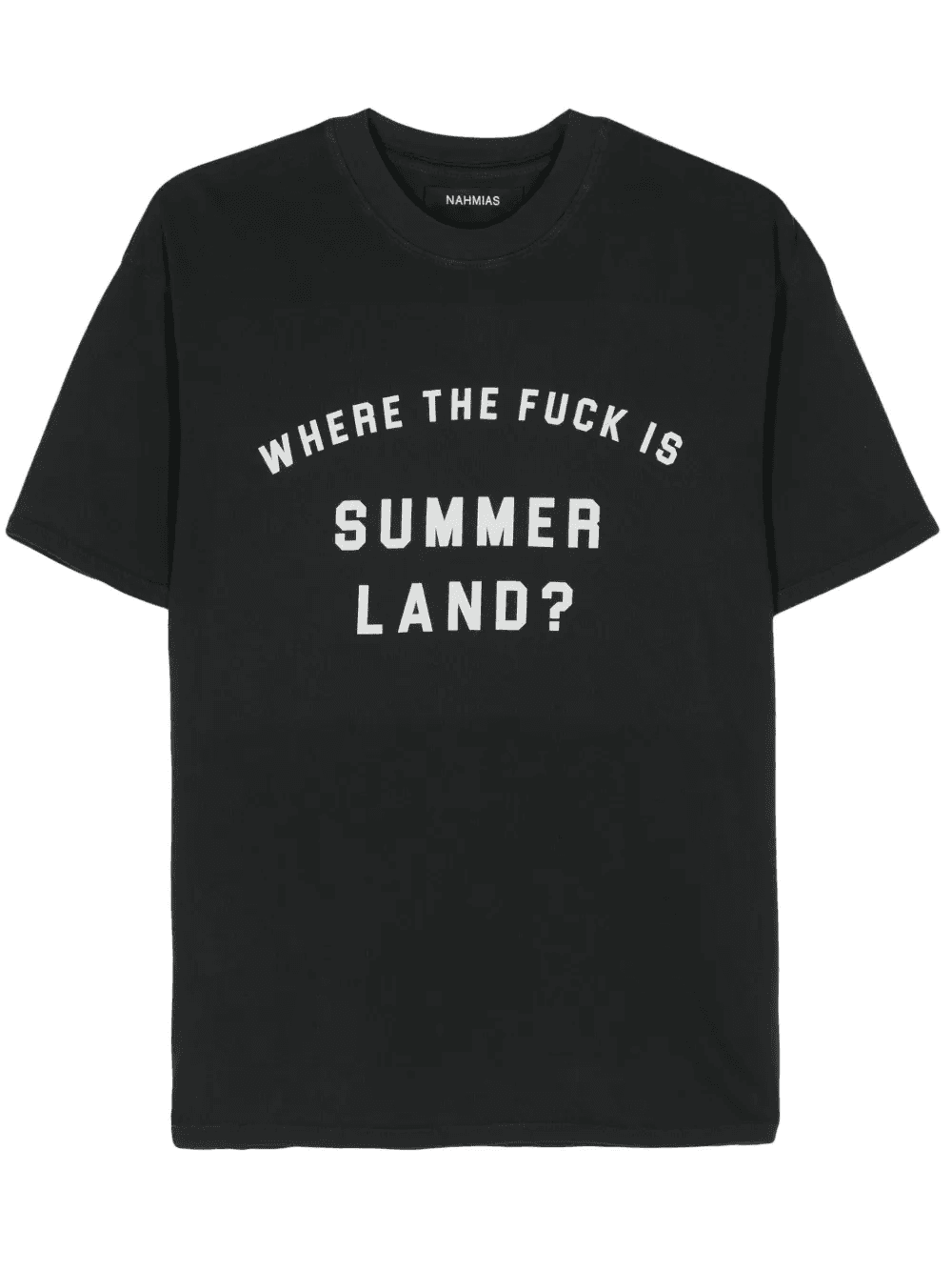 slogan-print T-shirt - Image 1