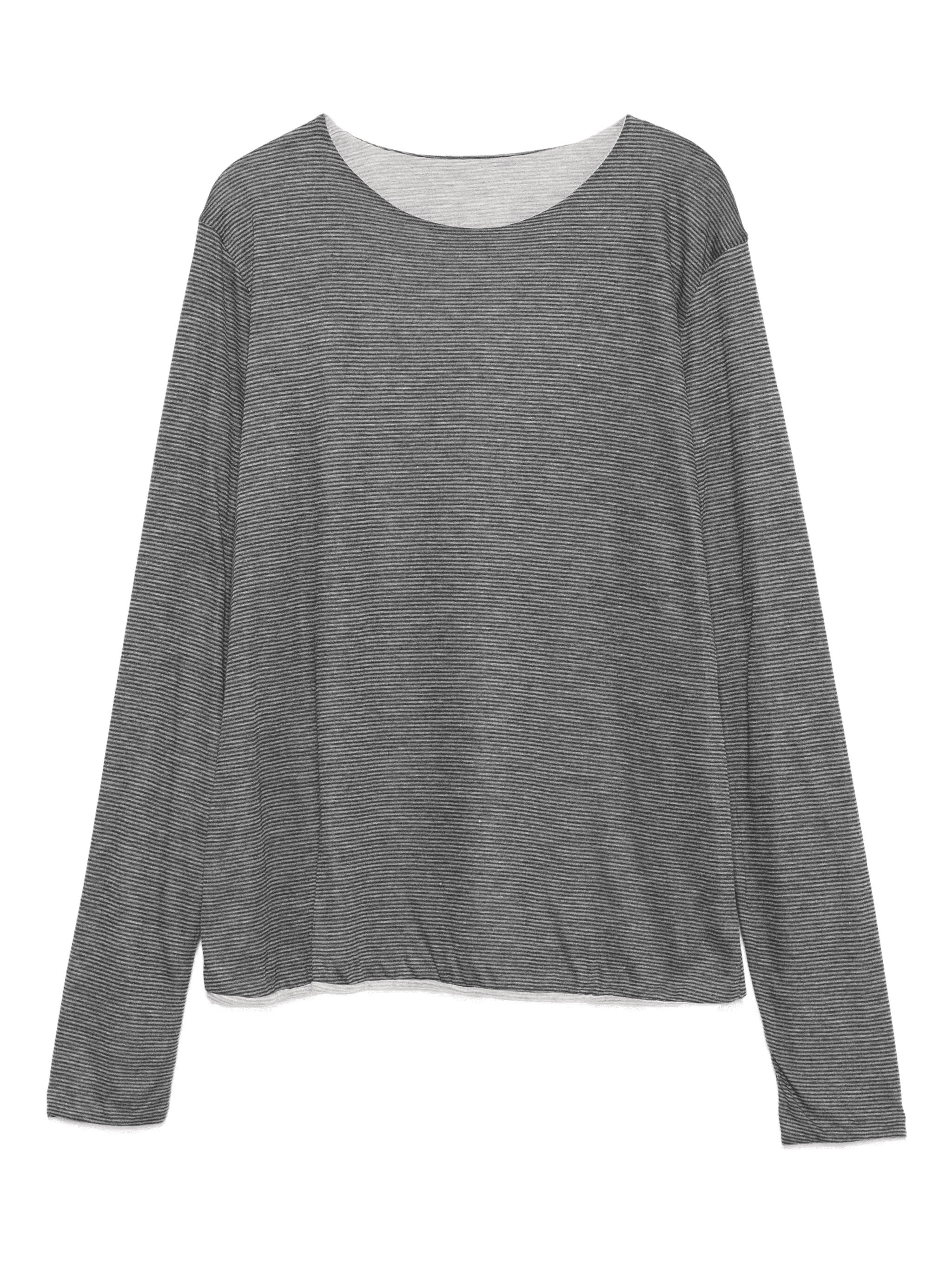 striped long-sleeve t-shirt - Image 1