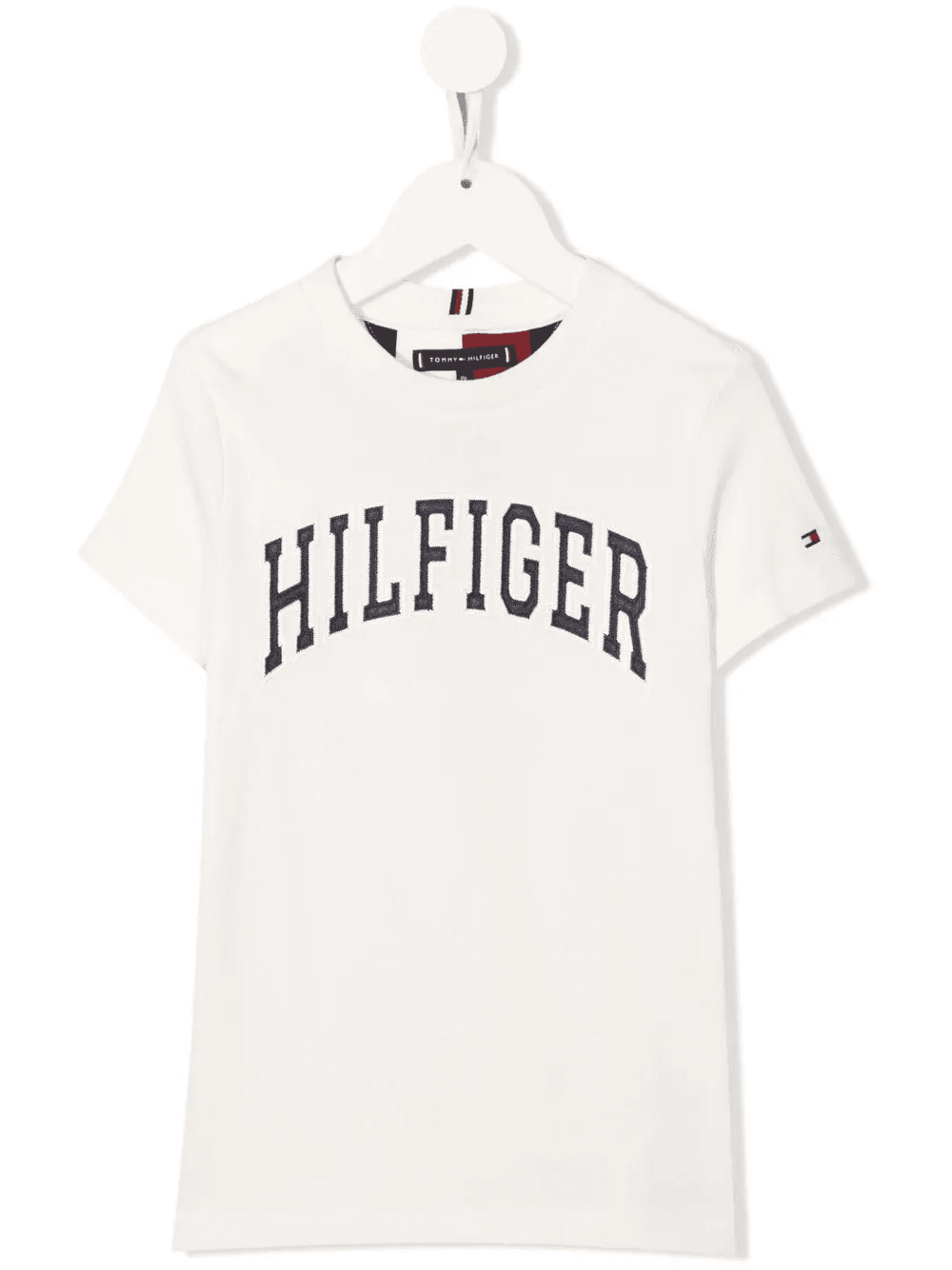 Varsity logo-embroidered T-shirt - Image 1
