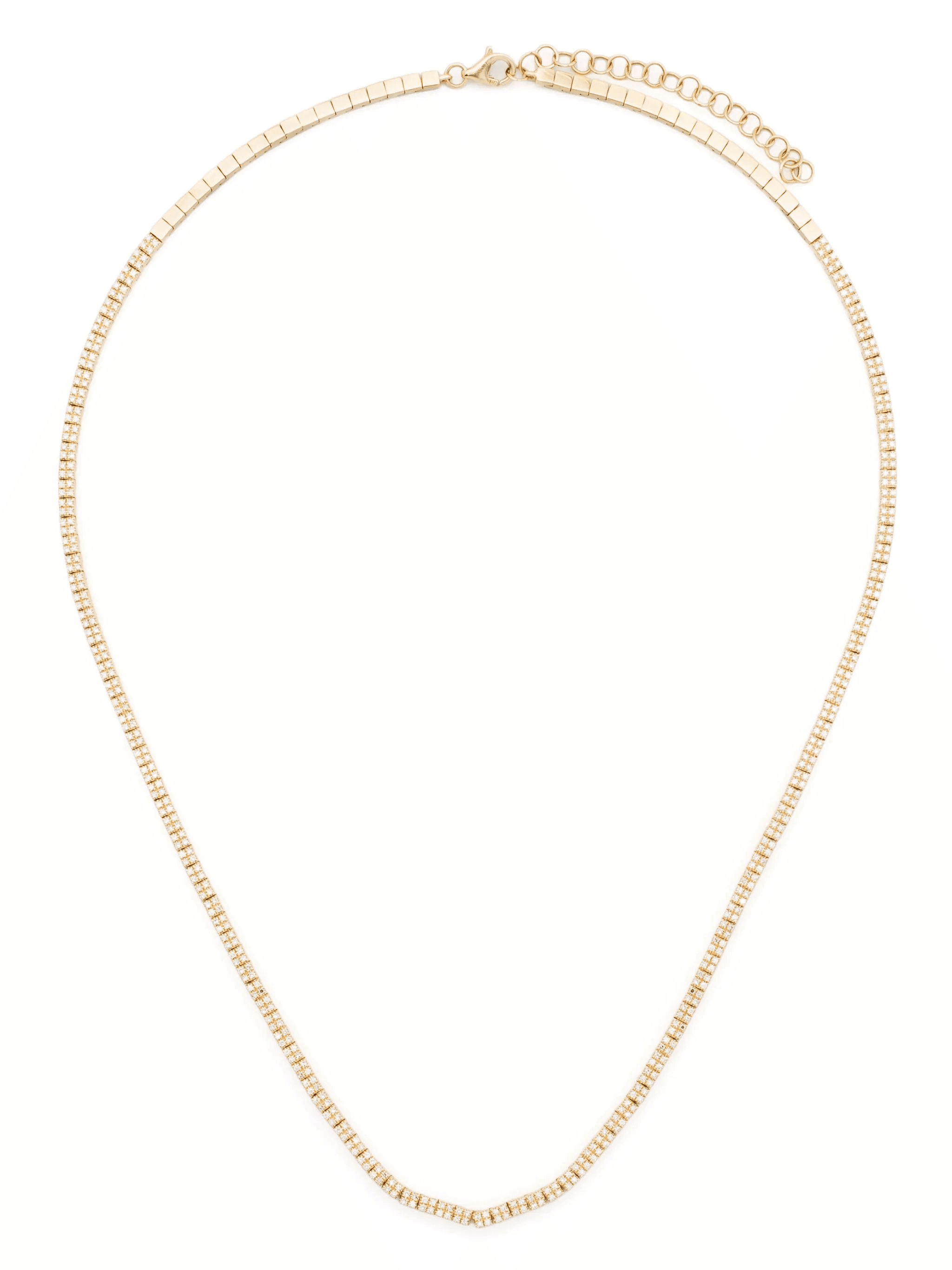14kt yellow gold Margo diamond necklace - Image 1
