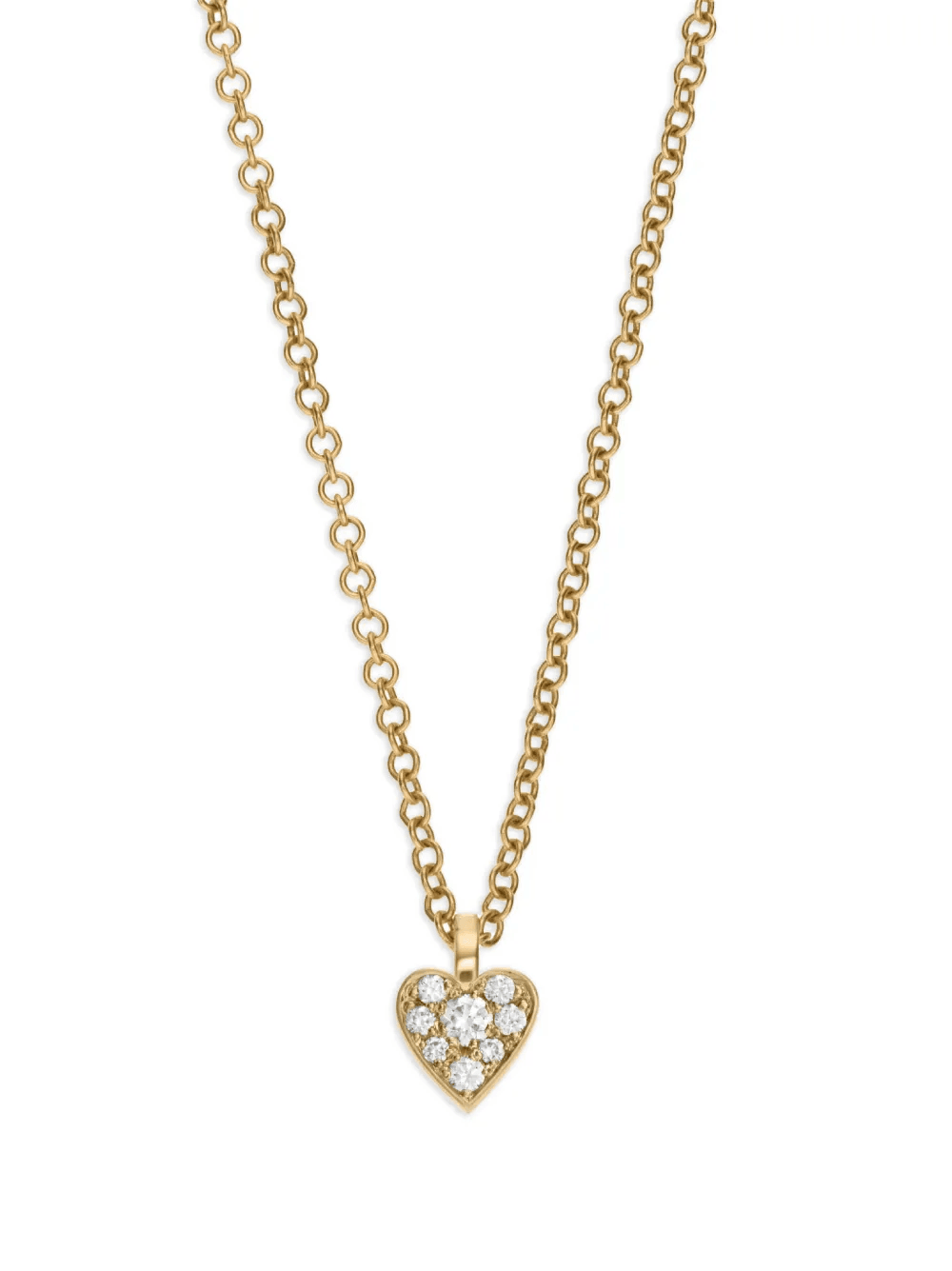 Diamond Heart diamond necklace - Image 1