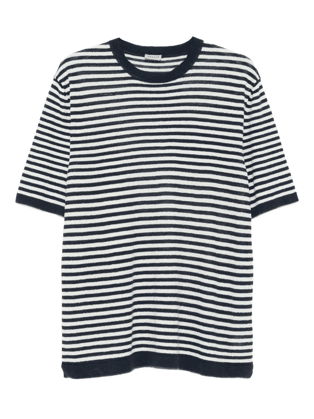 Derek stripes linen t-shirt - Image 1