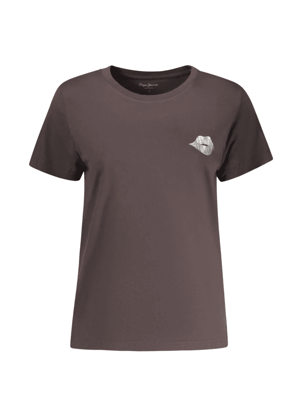 lip-motif cotton T-shirt - Image 1