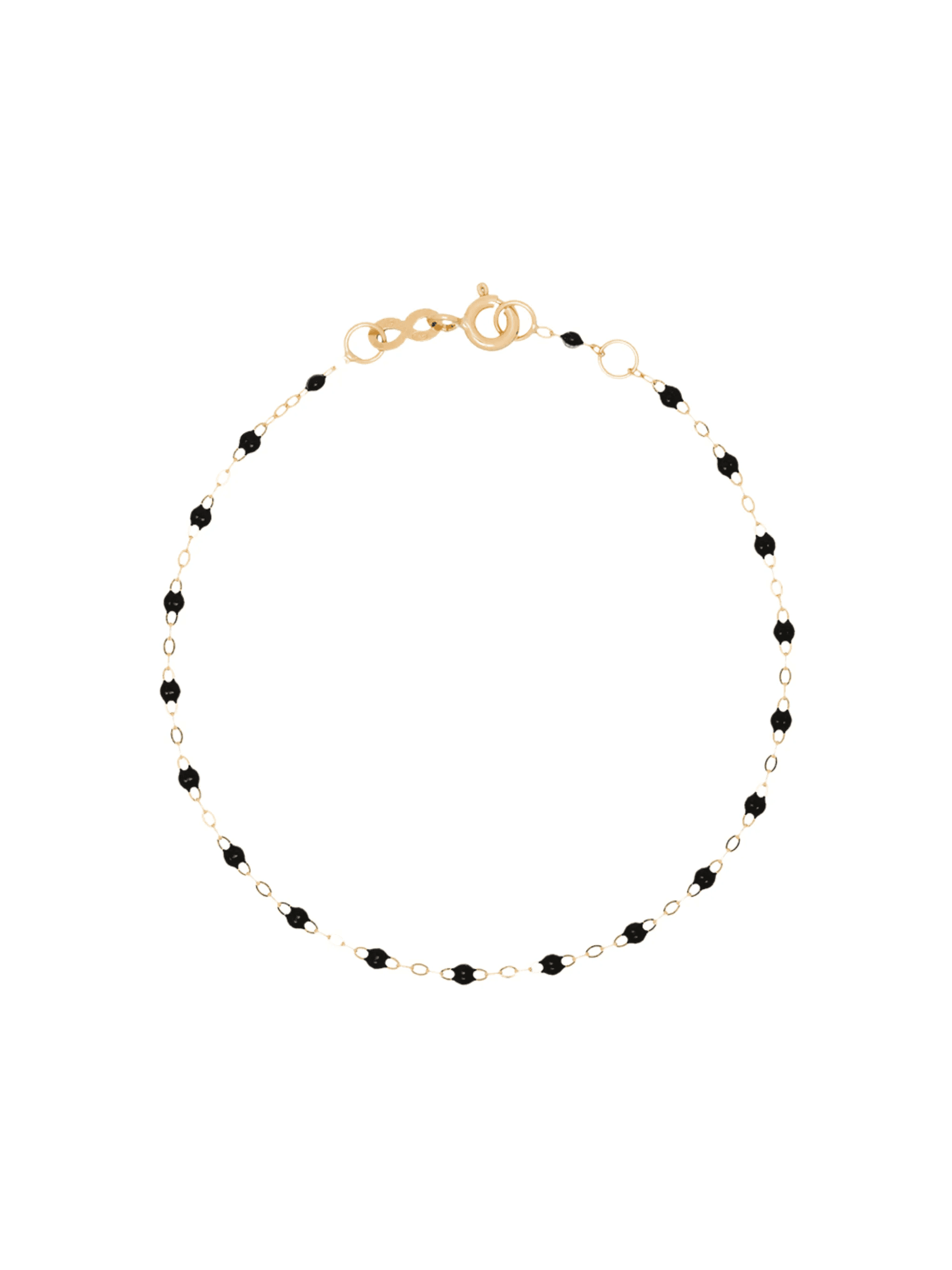 18kt yellow gold beaded bracelet - Image 1