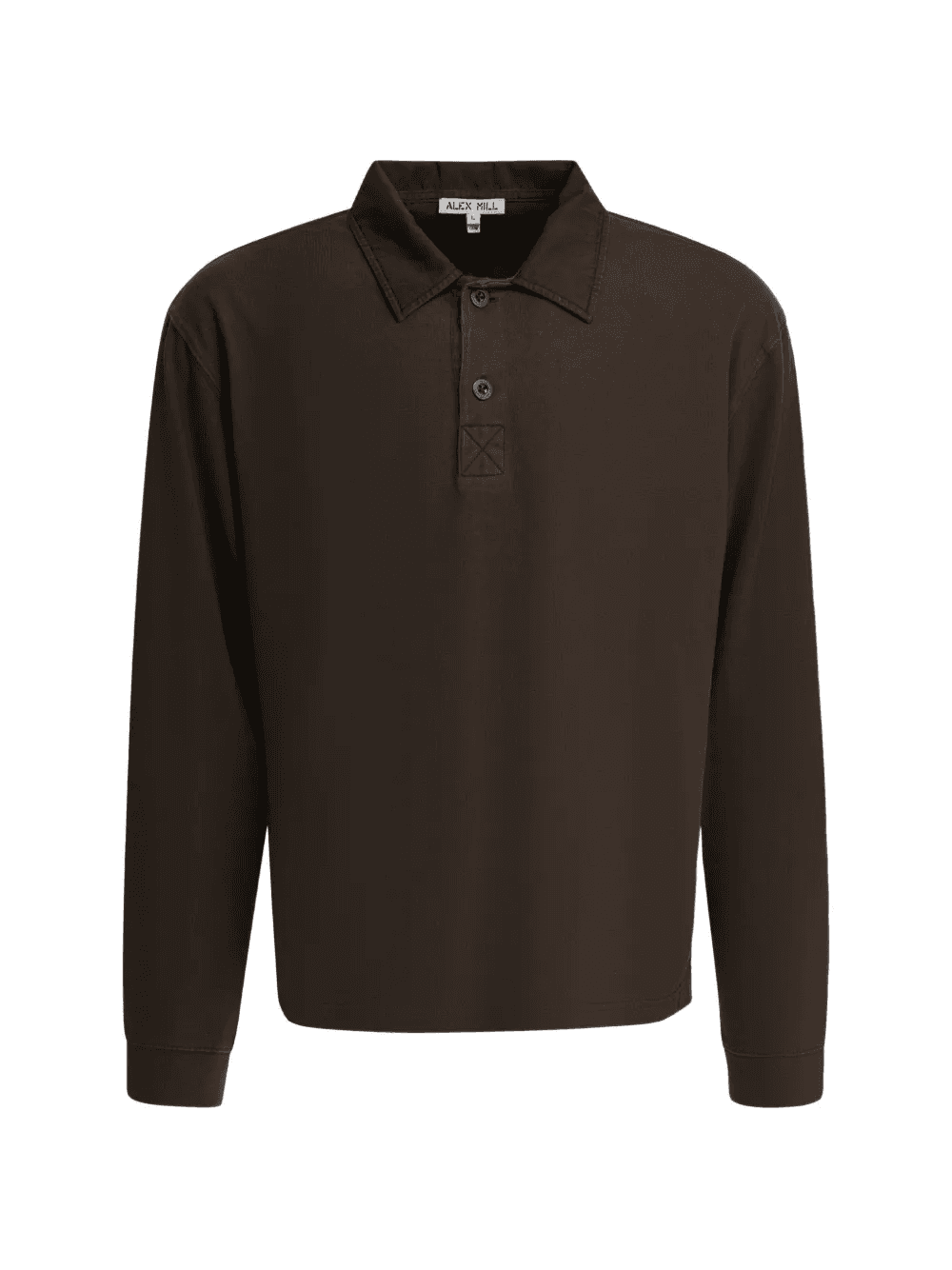 buttoned polo shirt - Image 1