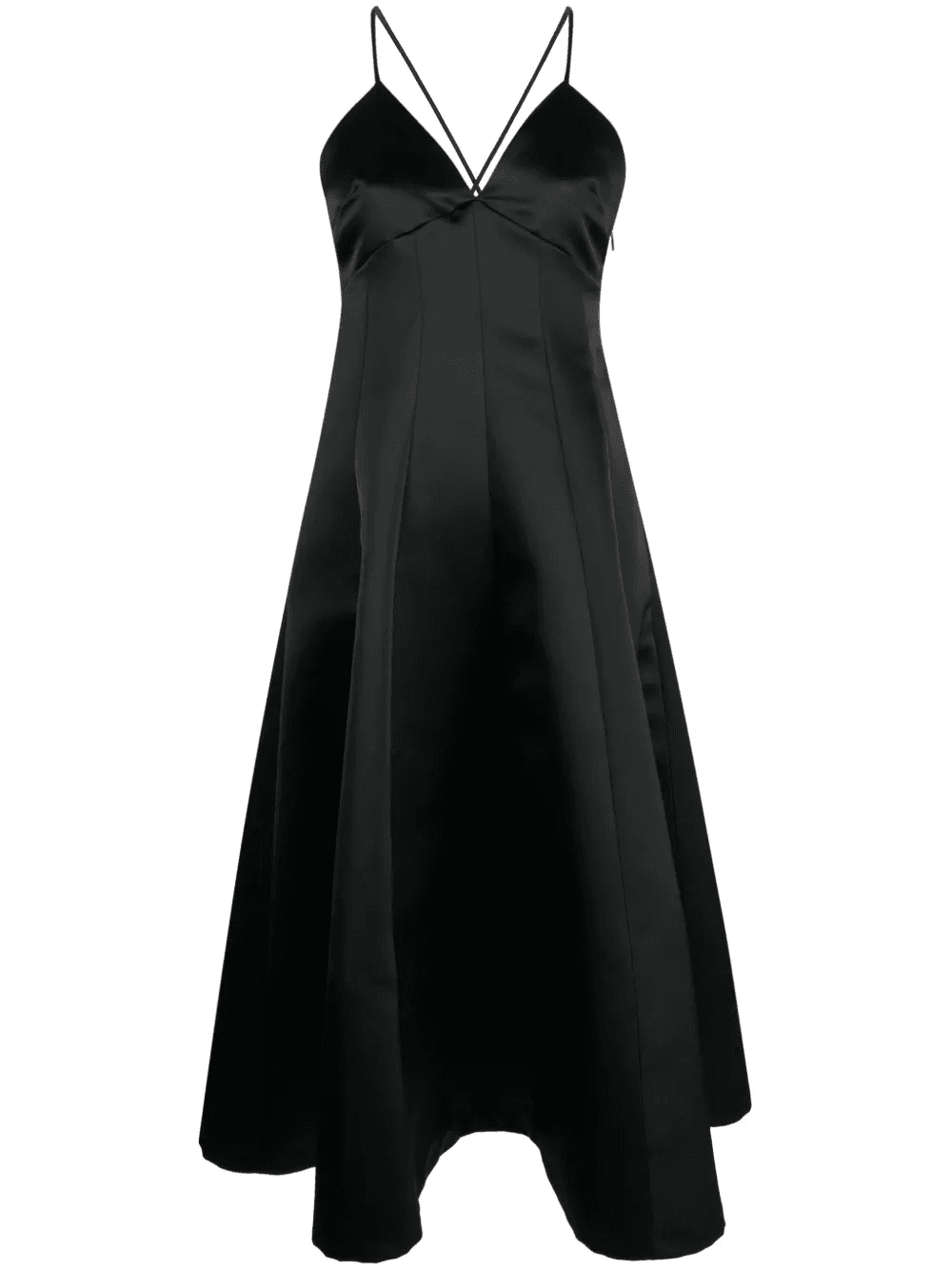 flared midi dress - Image 1