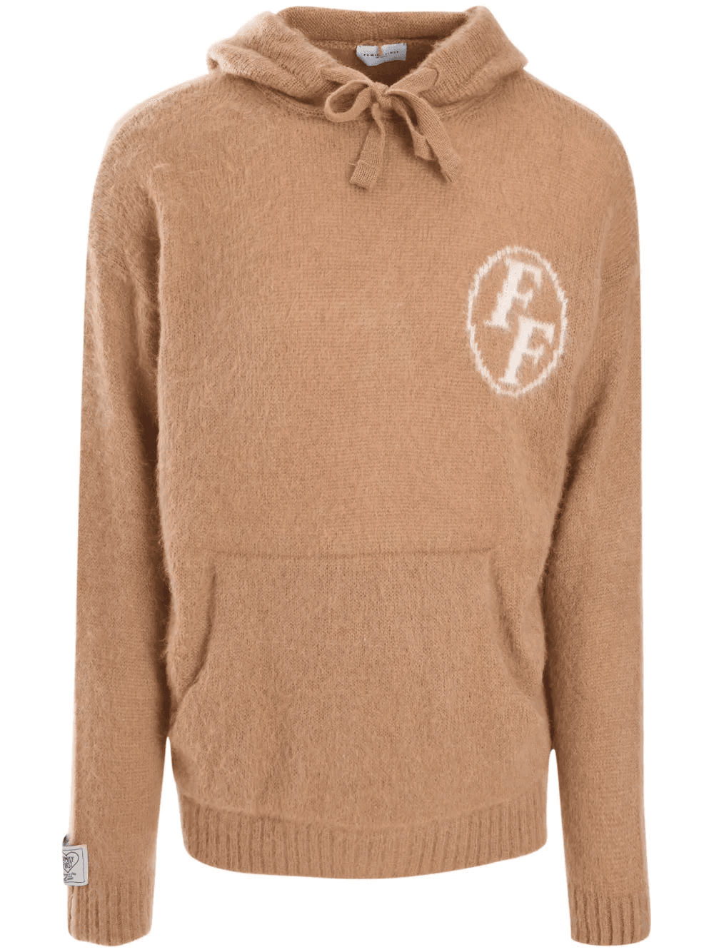 logo-embroidered hoodie - Image 1