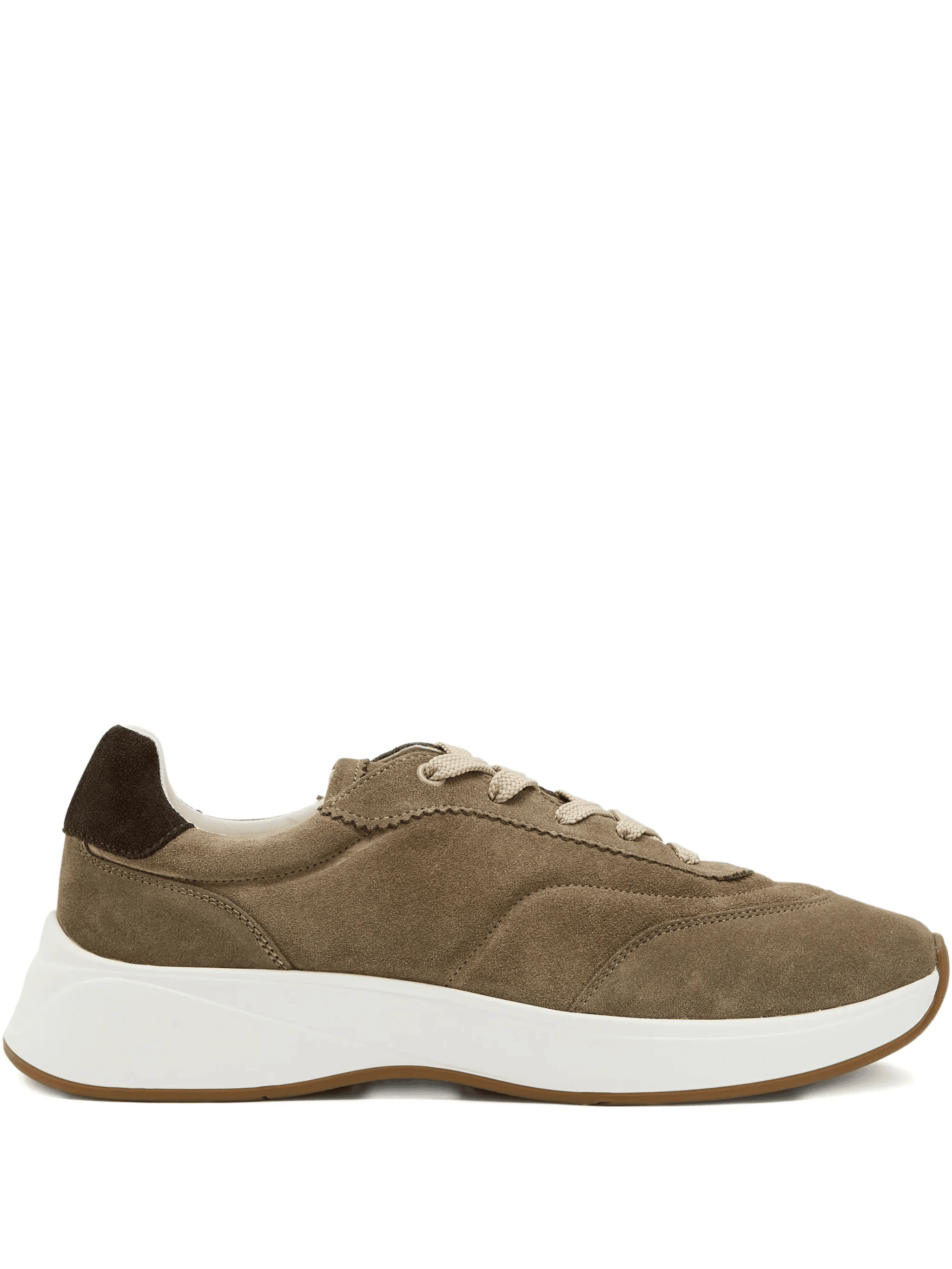 Maison suede panelled sneakers - Image 1