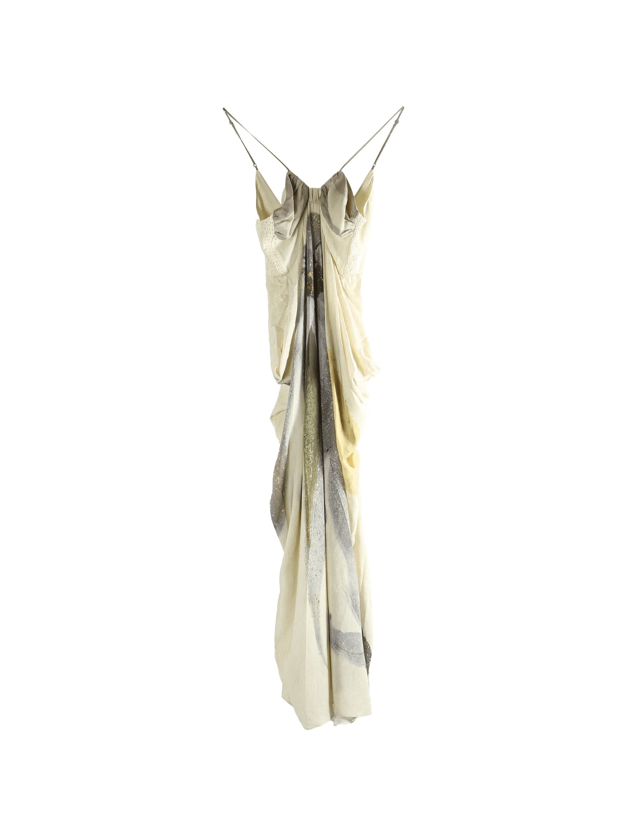 rear-zip sleeveless maxi dress - Image 1