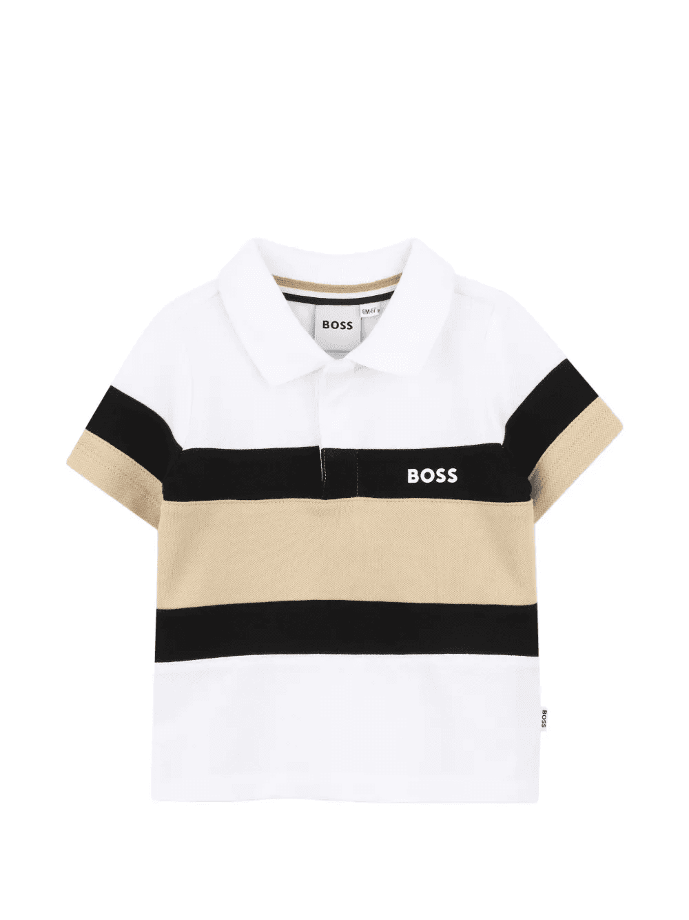 striped polo shirt - Image 1