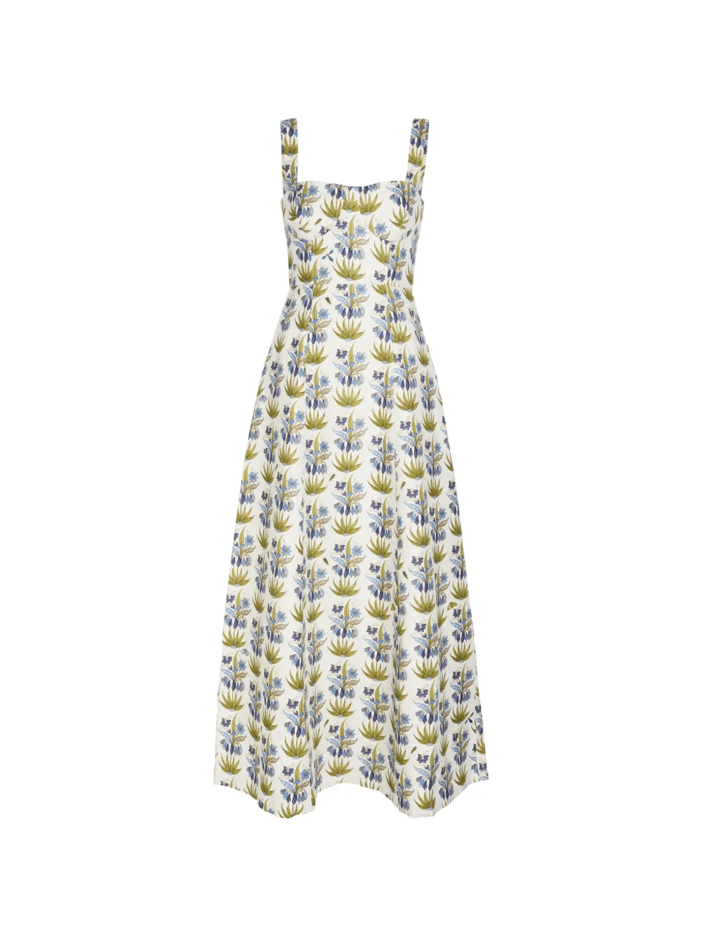 floral midi dress - Image 1
