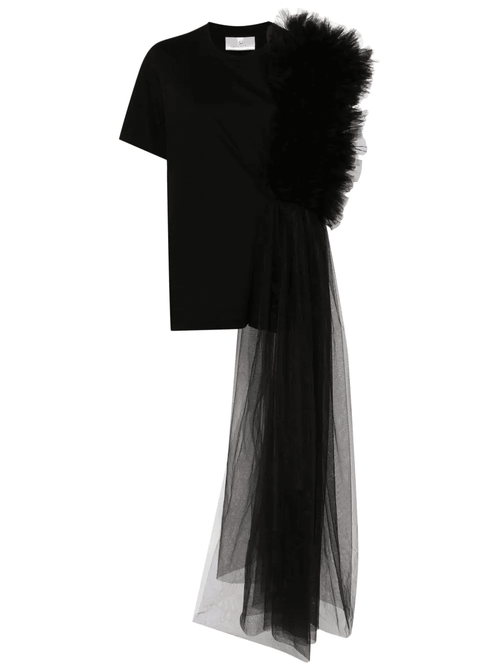 x Lia Aram ruffled T-shirt - Image 1