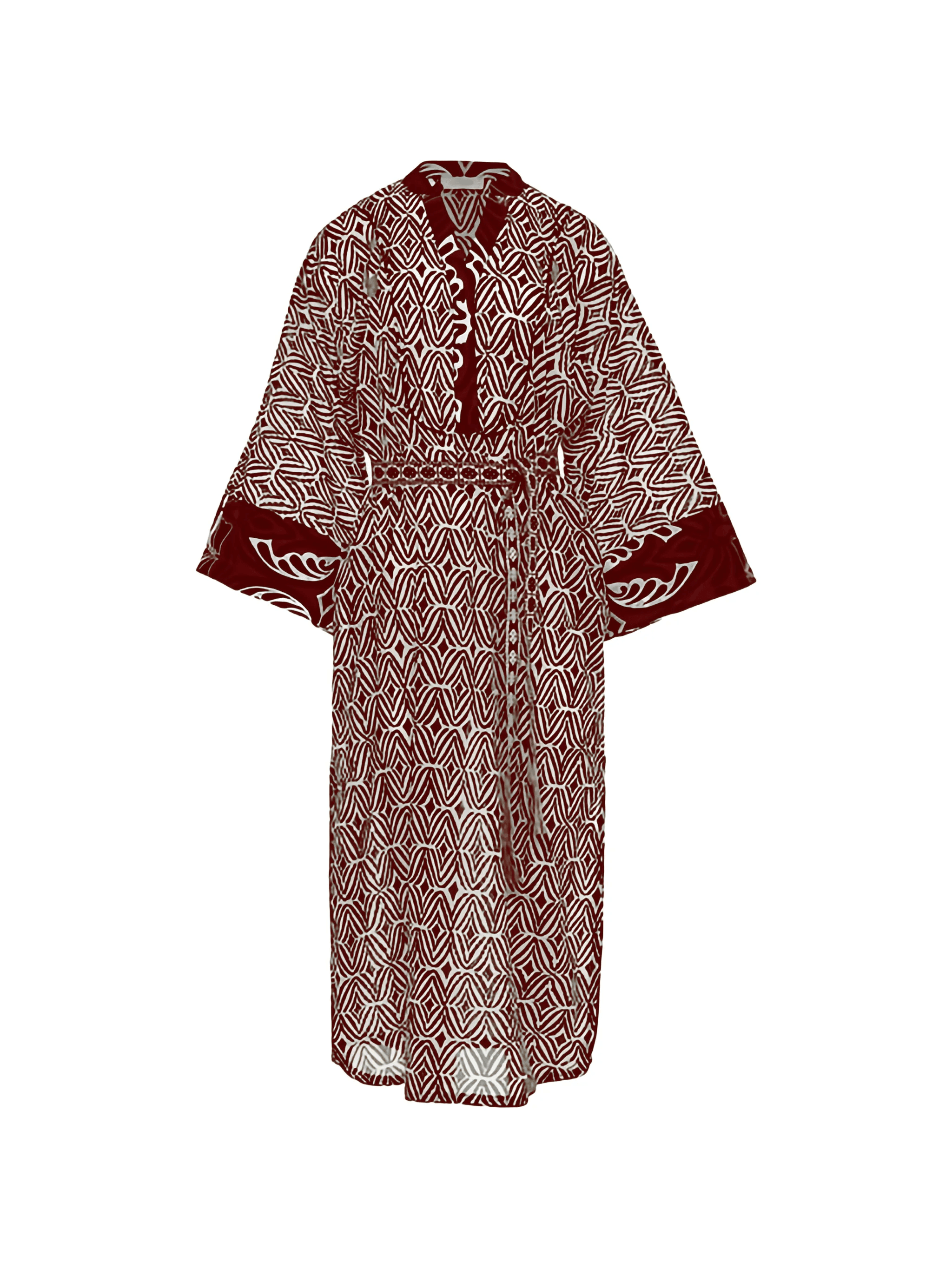 breeze geometric print dress - Image 1