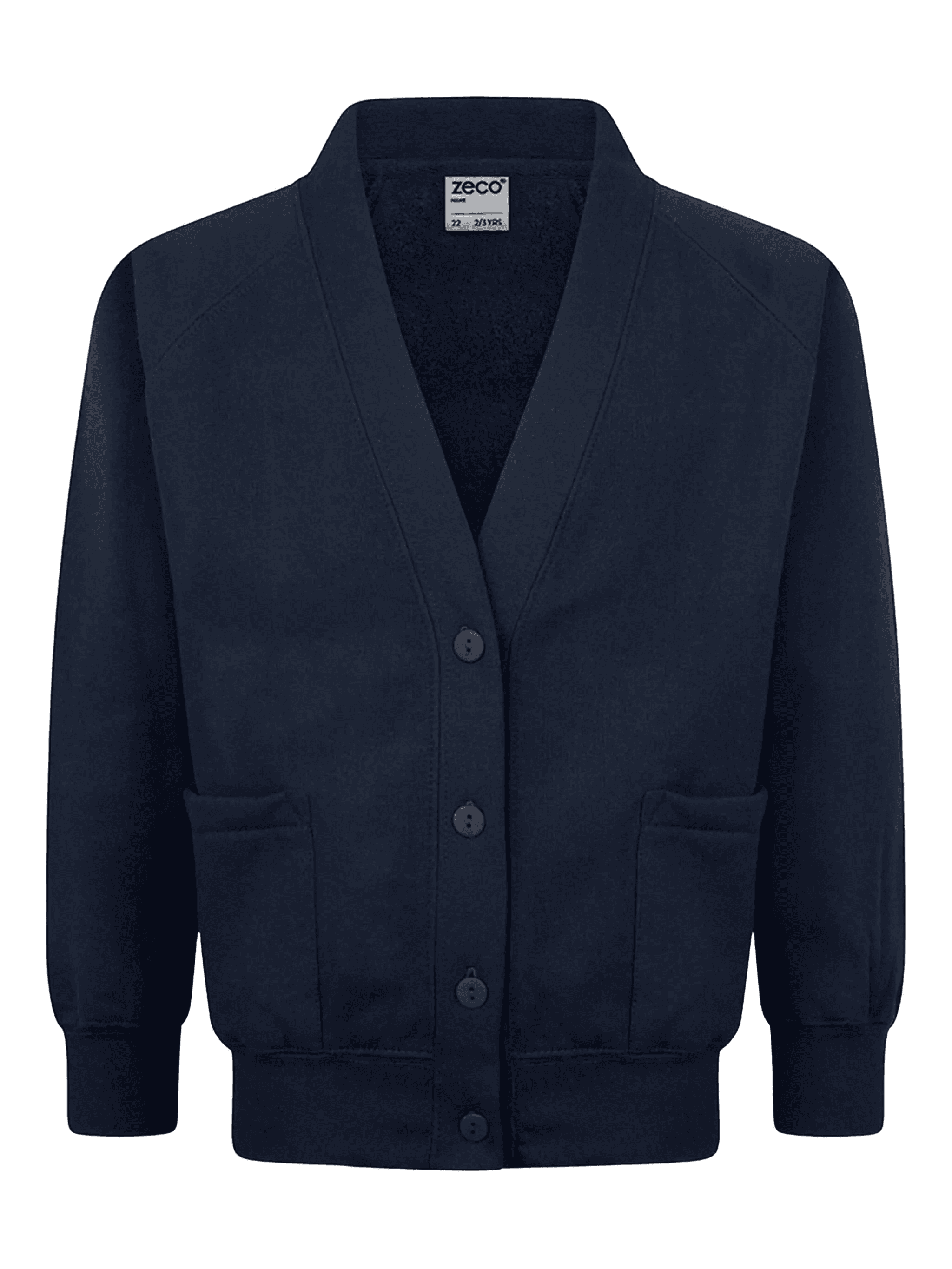 button-fastening pocket cardigan - Image 1