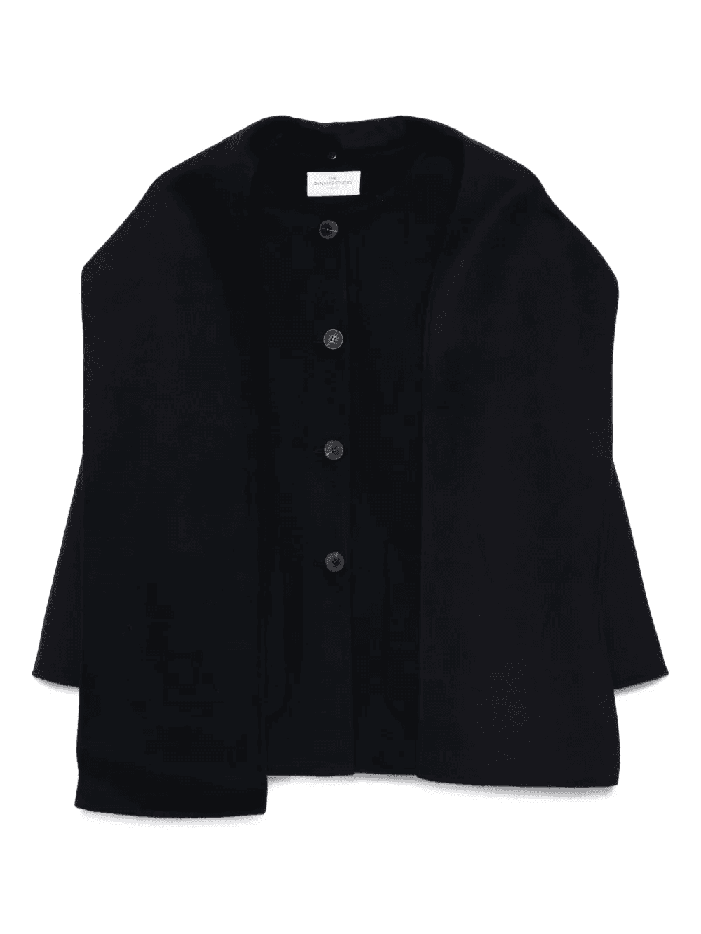 button-fastening wool jacket - Image 1