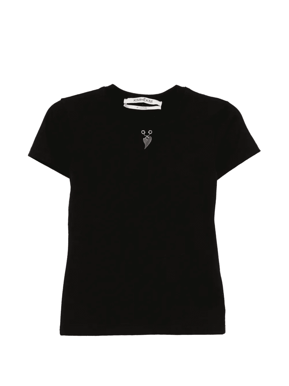 heart-charm T-shirt - Image 1