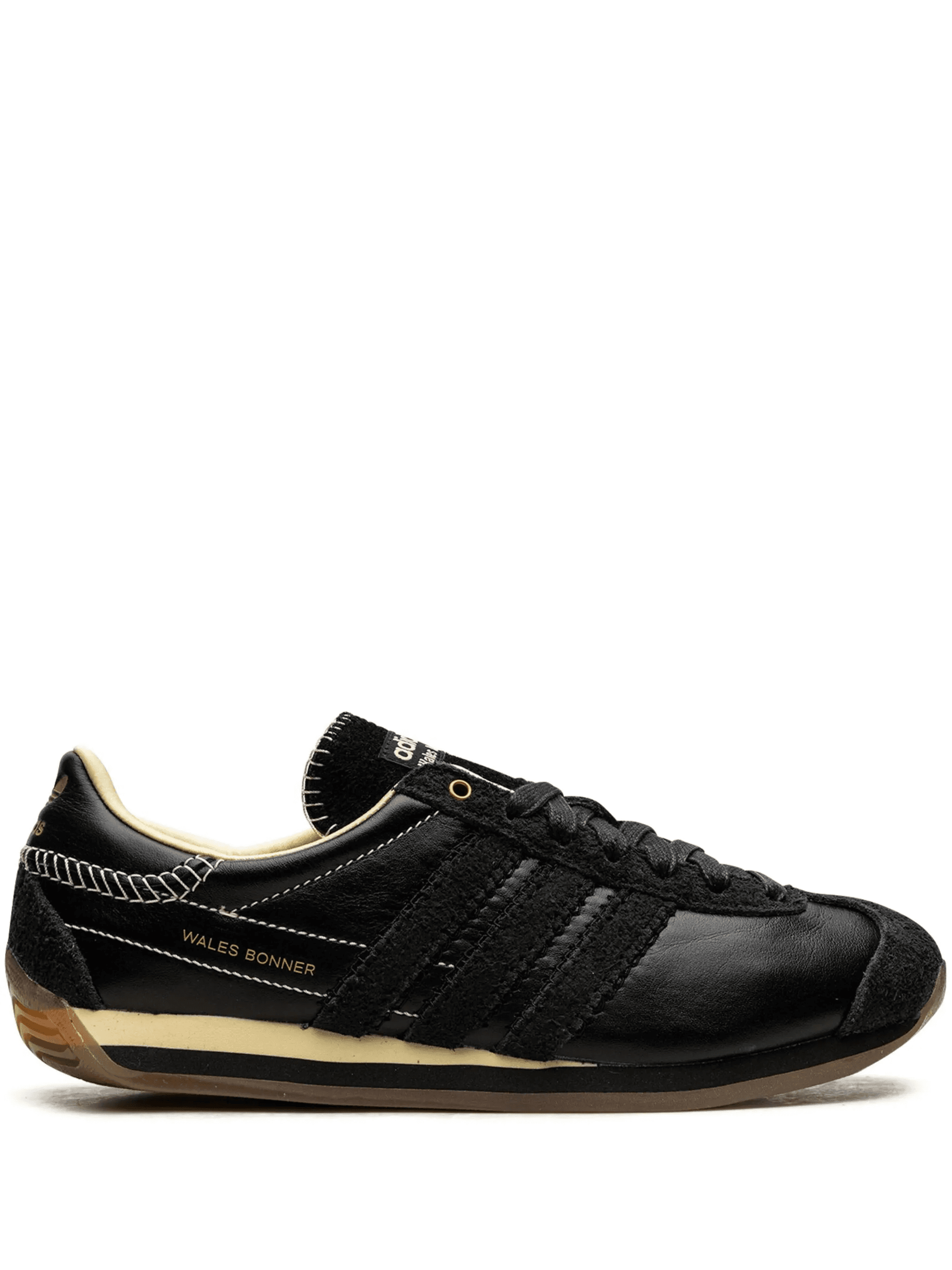 x Wales Bonner Country "Core Black/Easy Yellow" sneakers - Image 1
