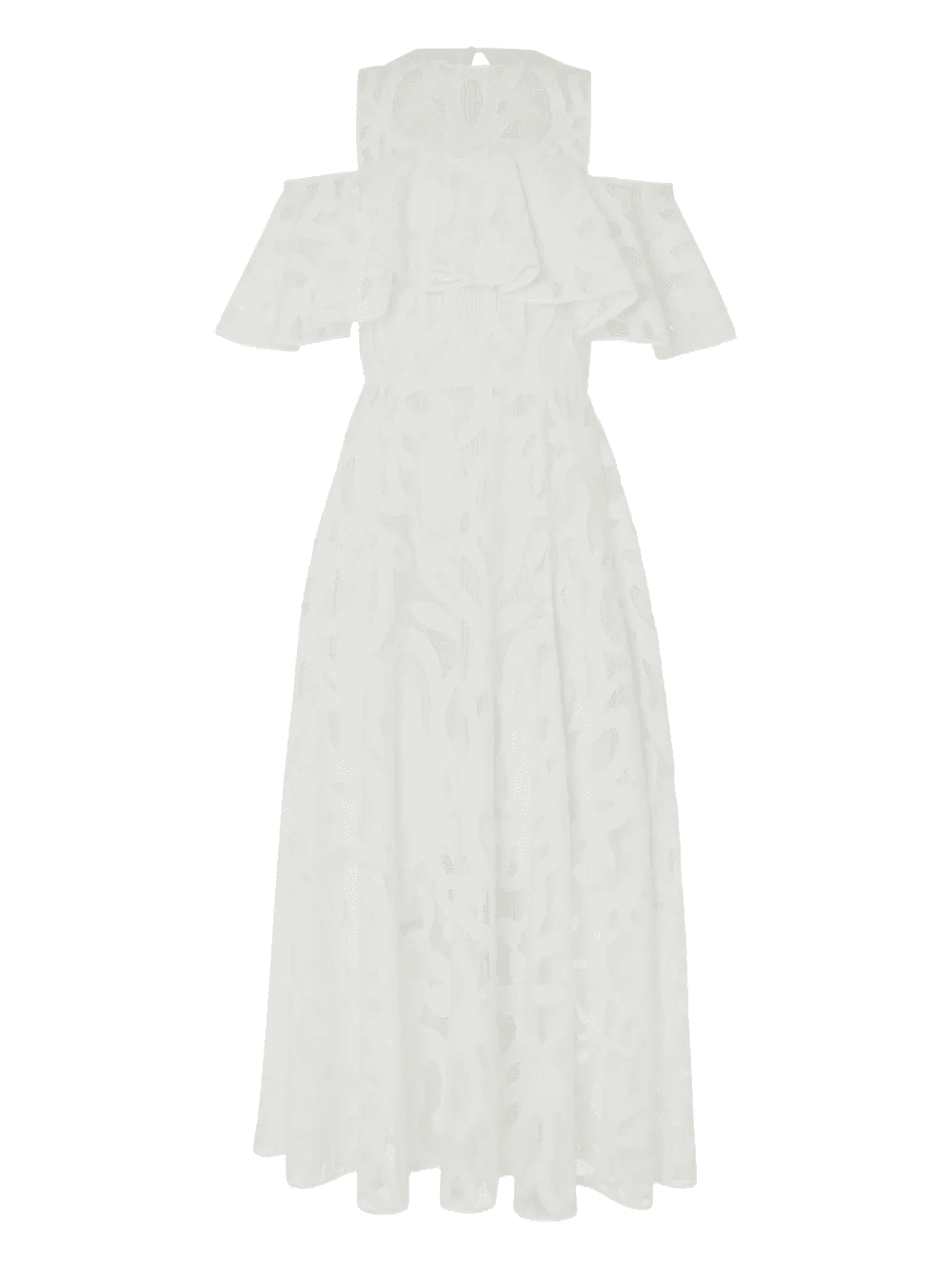 Louis off-shoulder lace dress - Image 1