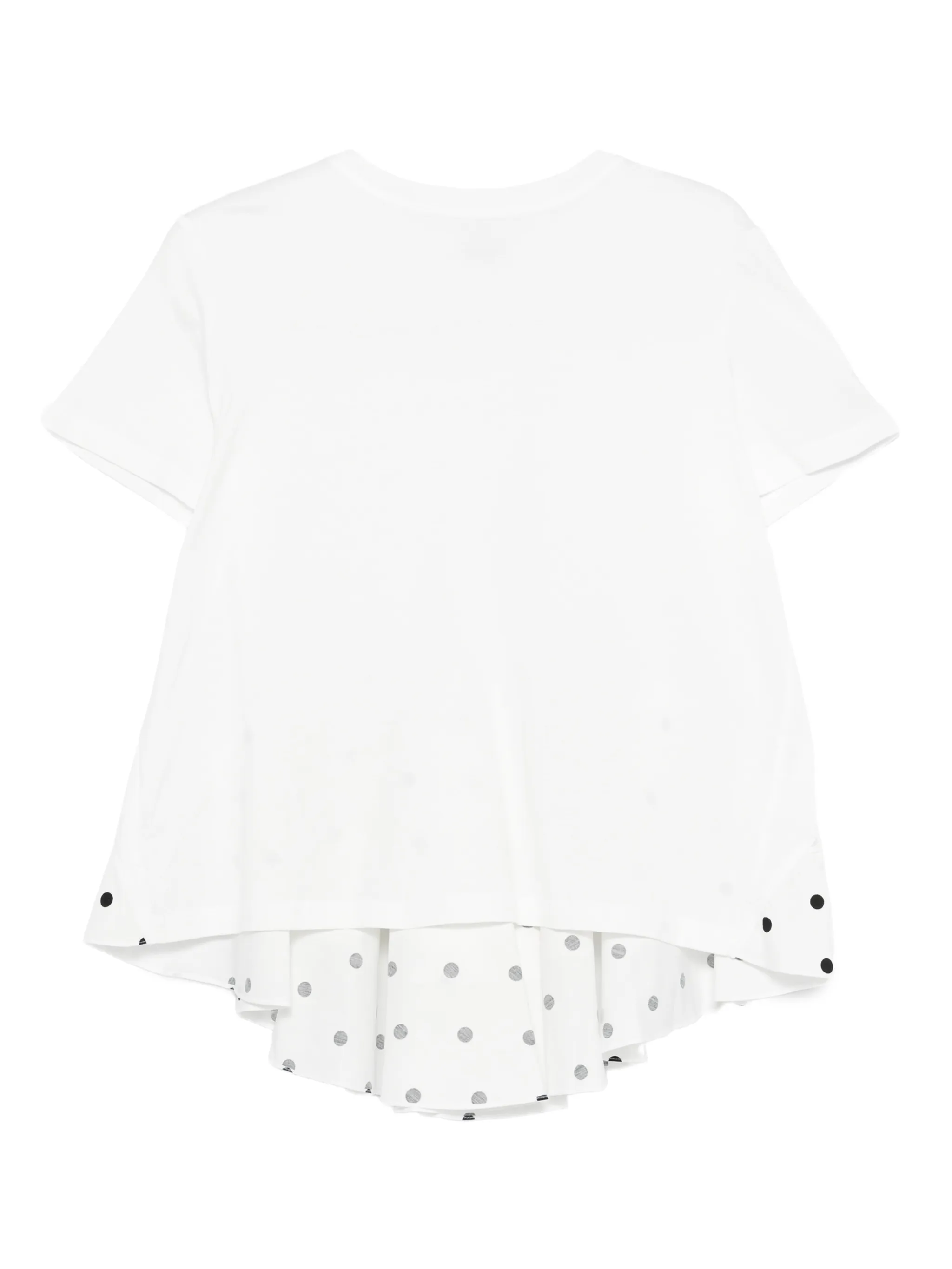 polka dot ruffled blouse - Image 1