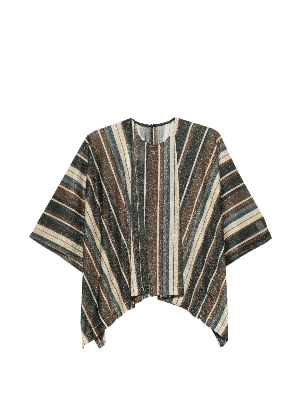 Zoe striped-pattern kaftan - Image 1