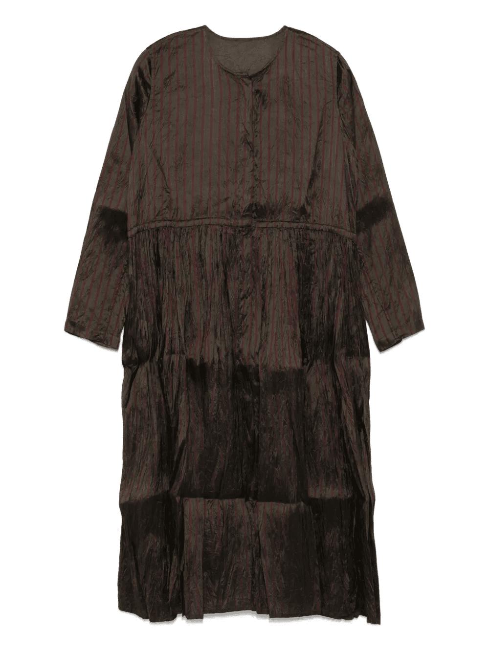 striped tiered dress - Image 1