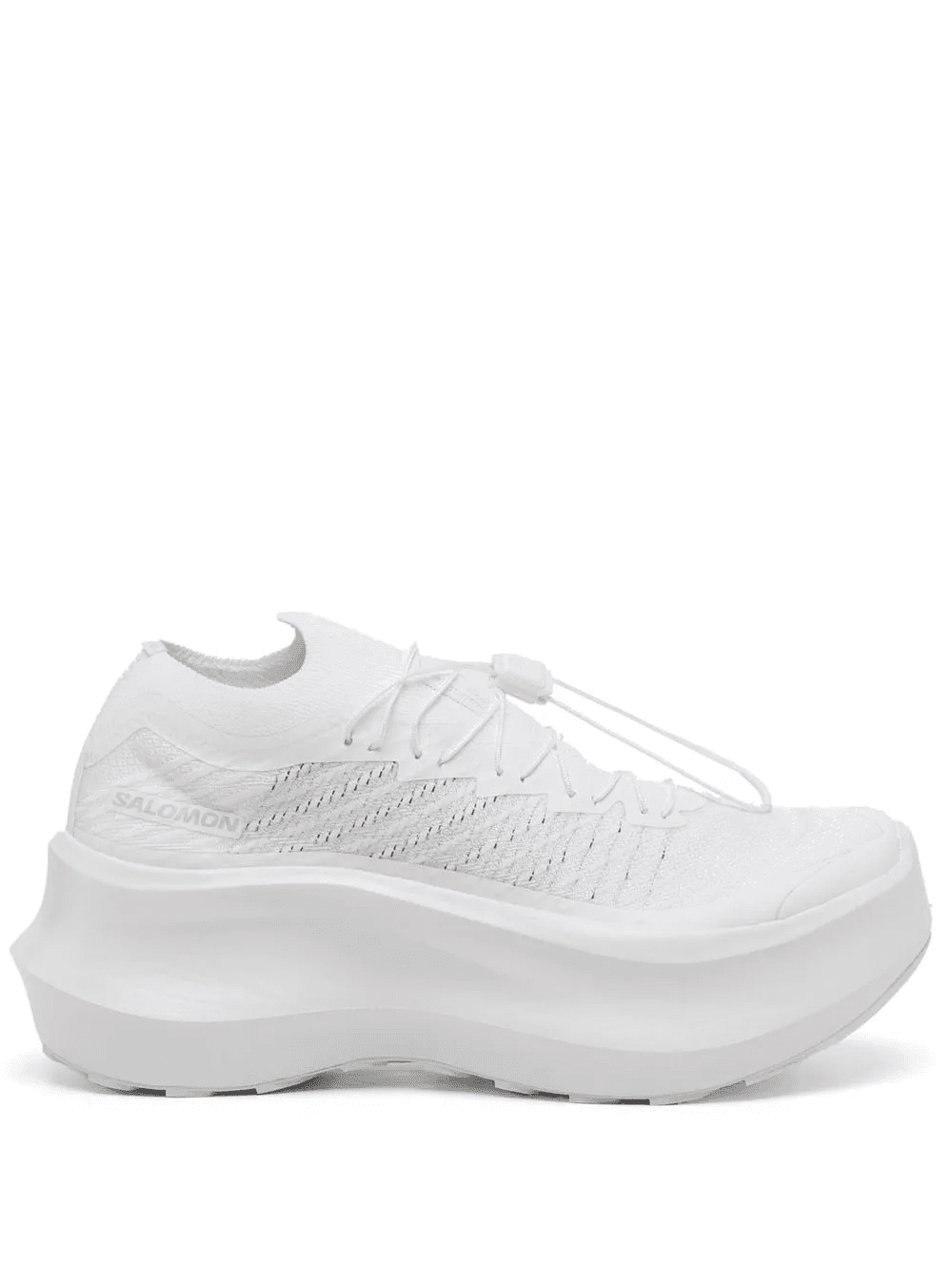 drawstring-fastening platform sneakers - Image 1