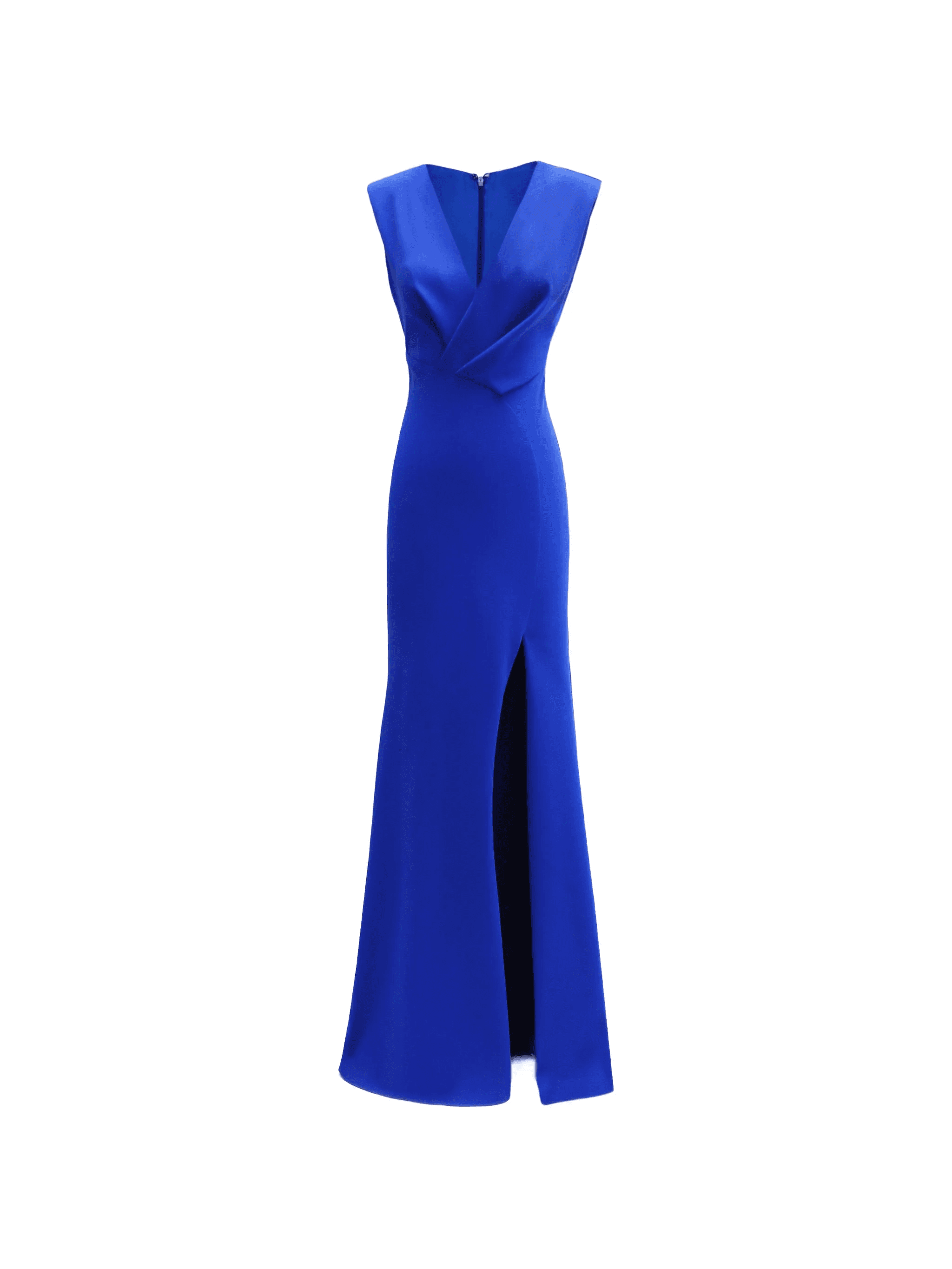 asymmetrical-waist maxi dress - Image 1