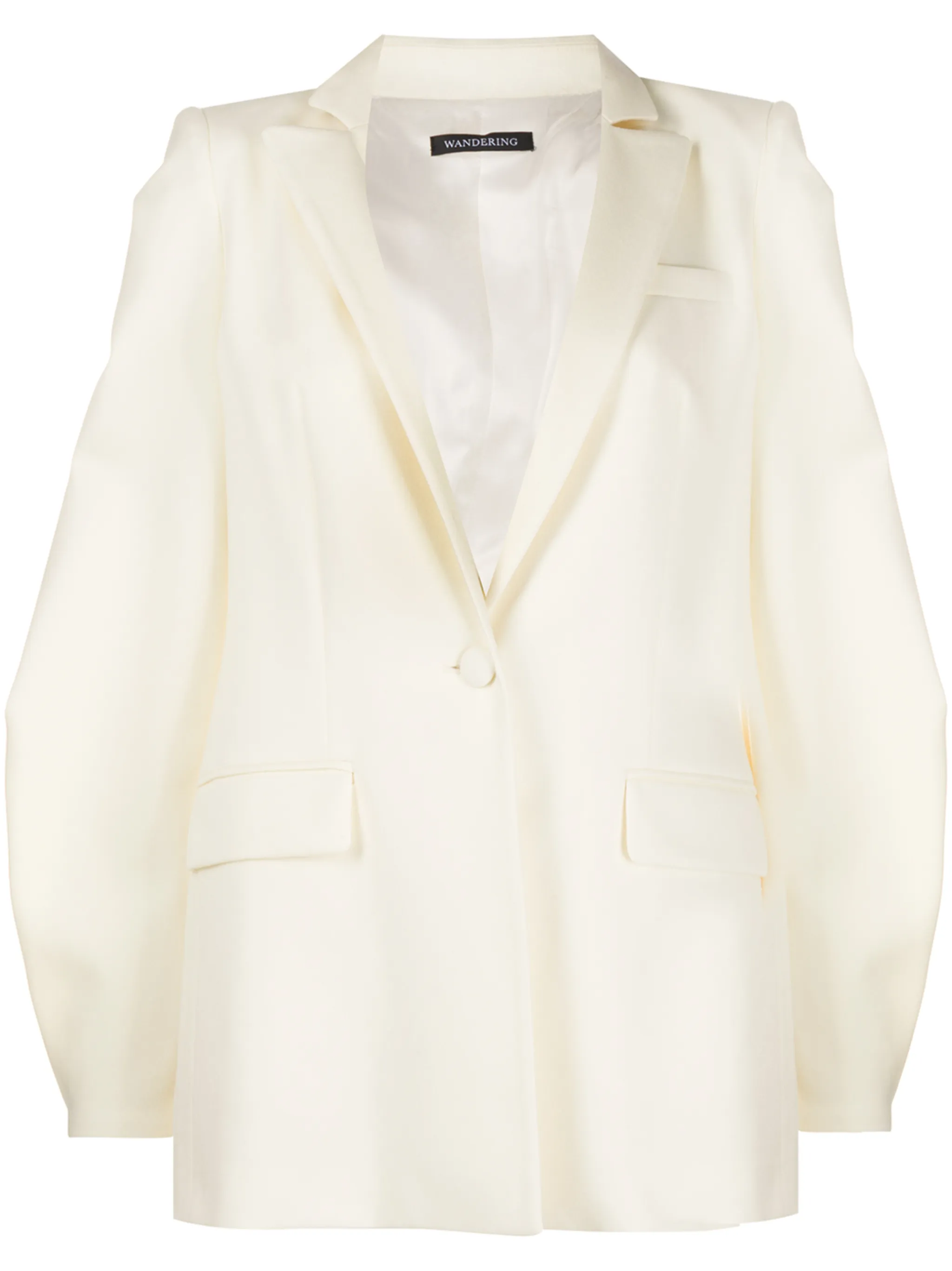 balloon-sleeve blazer - Image 1