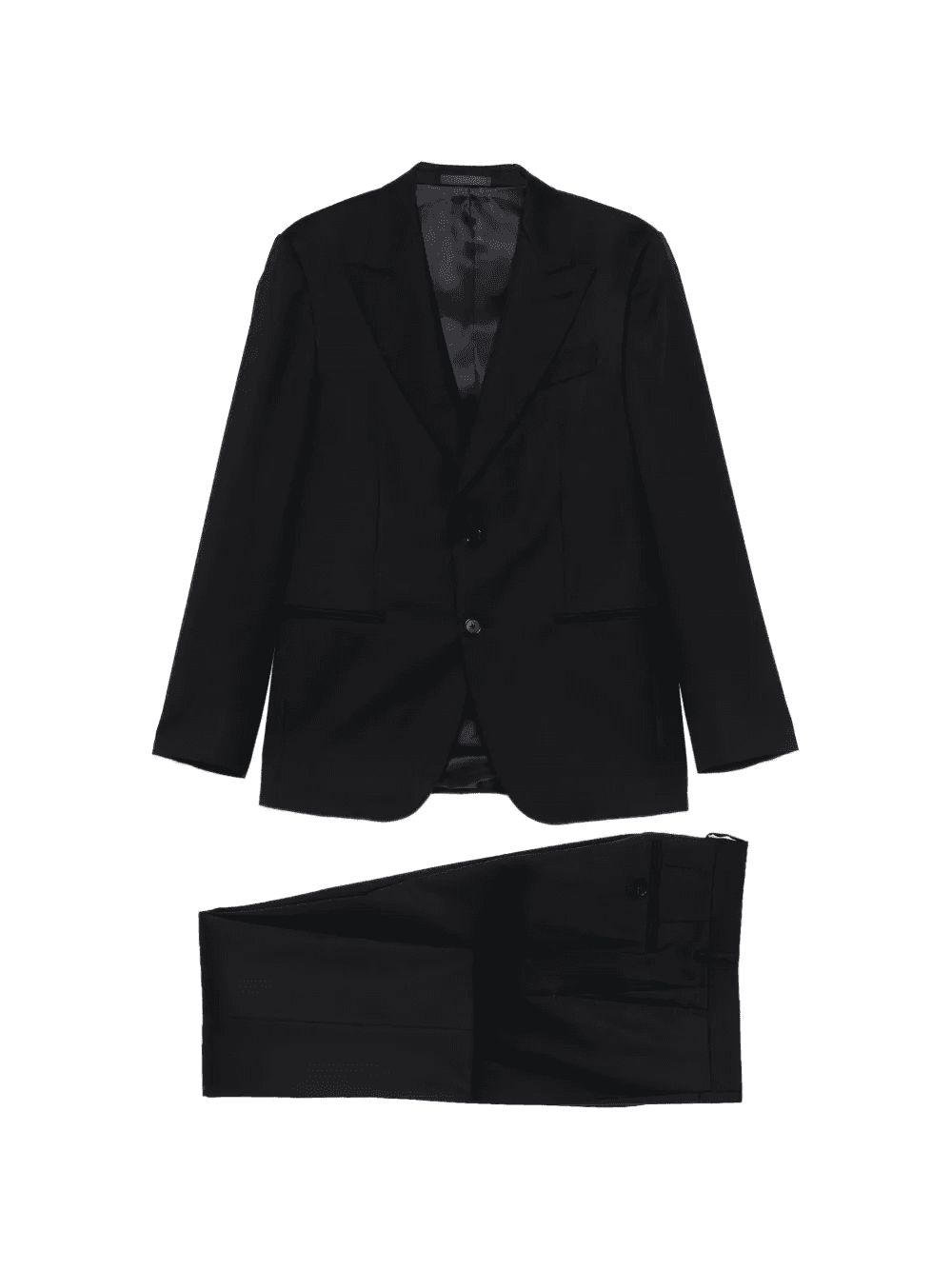 notch-lapel two-piece suit - Image 1